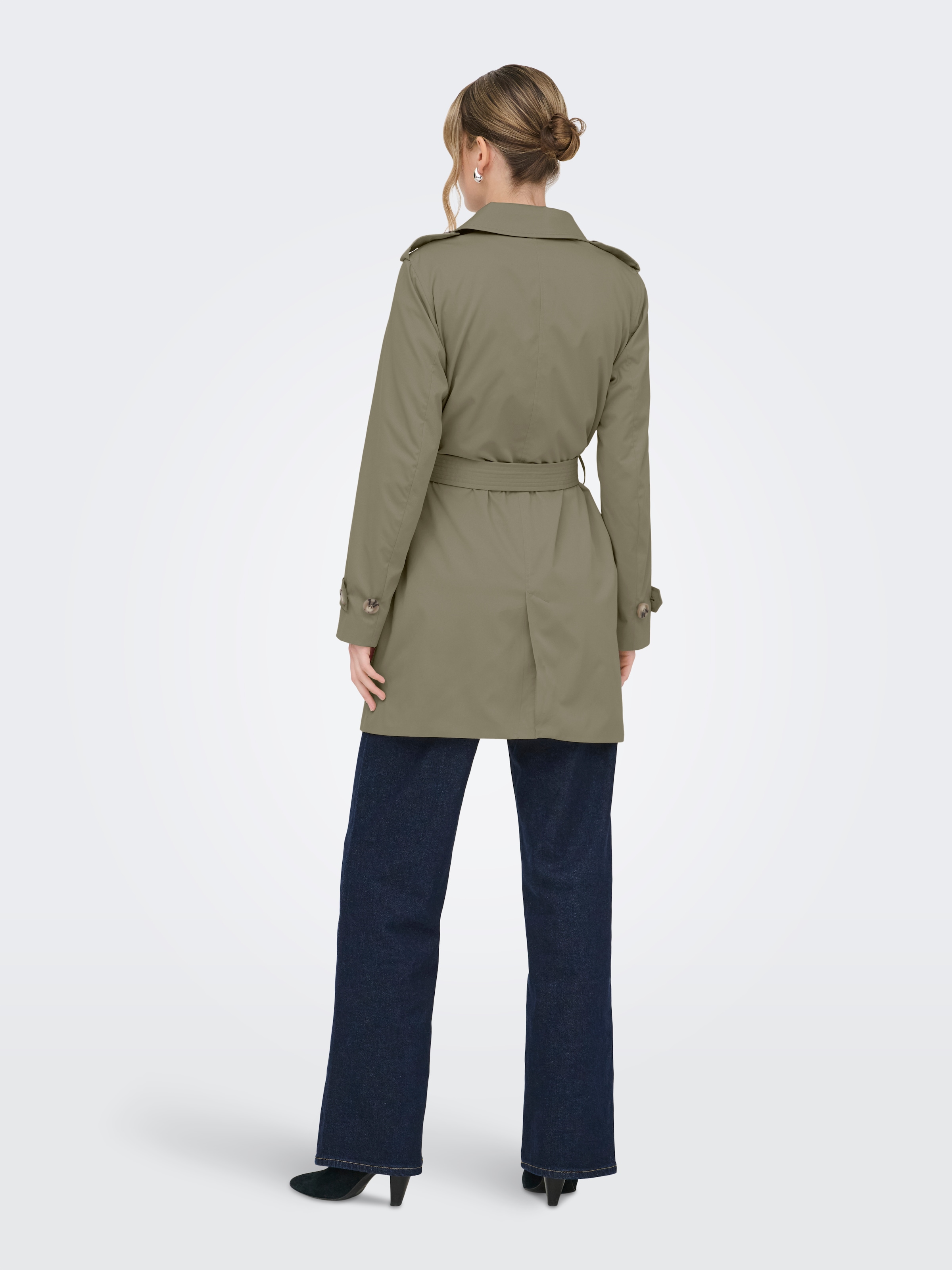 ONLY Trenchcoat »ONLDISA LIFE SB TRENCHCOAT CC OTW« klassischer Schnitt