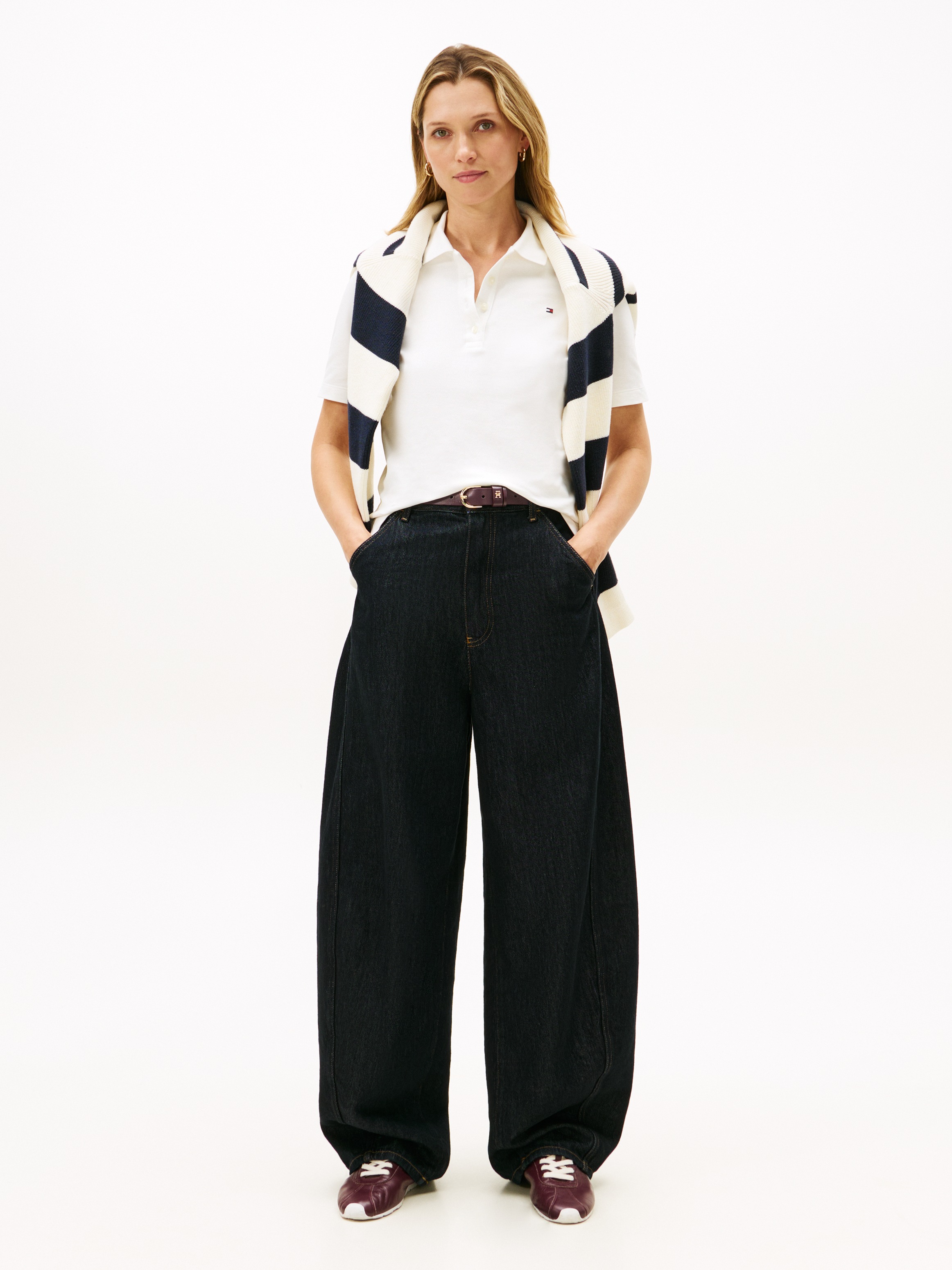 Tommy Hilfiger Poloshirt »Regular Fit Pique Premium Polo«, Baumwollmischung, regular fit
