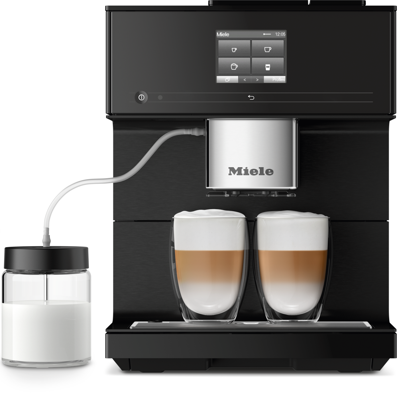 Miele Kaffeevollautomat »CM7750 CoffeeSelect Obsidianschwarz«