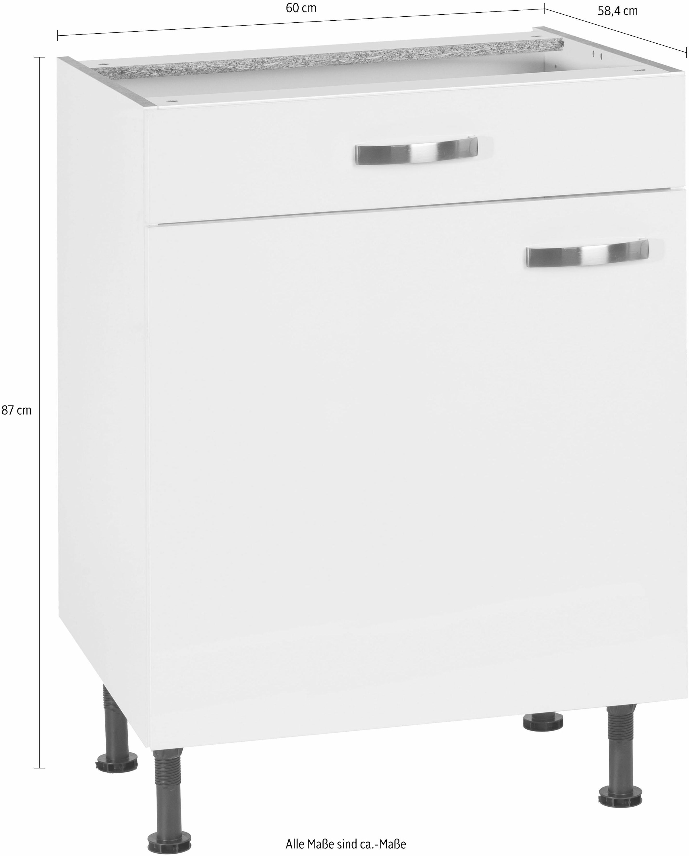 OPTIFIT Unterschrank »Cara«, Breite 60 cm, mit Vollauszug und Soft-Close-Funktion