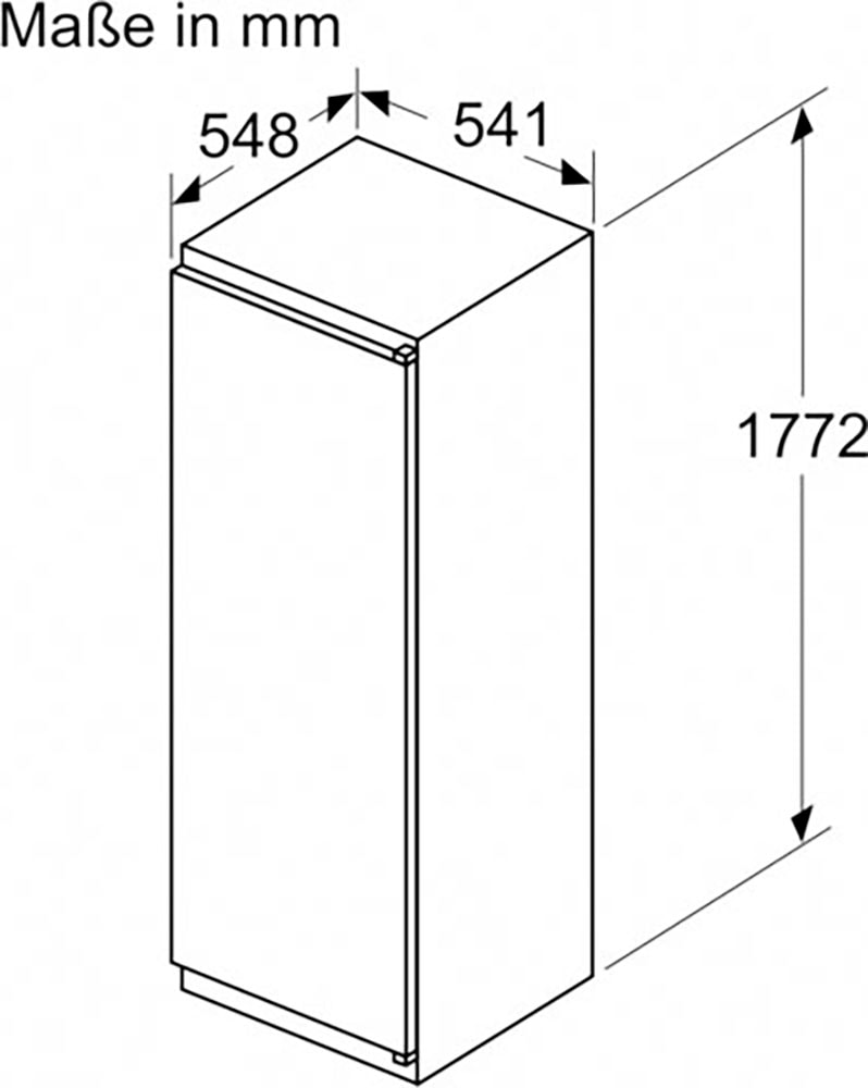 Constructa Einbaukühlschrank »CK181NSE0«