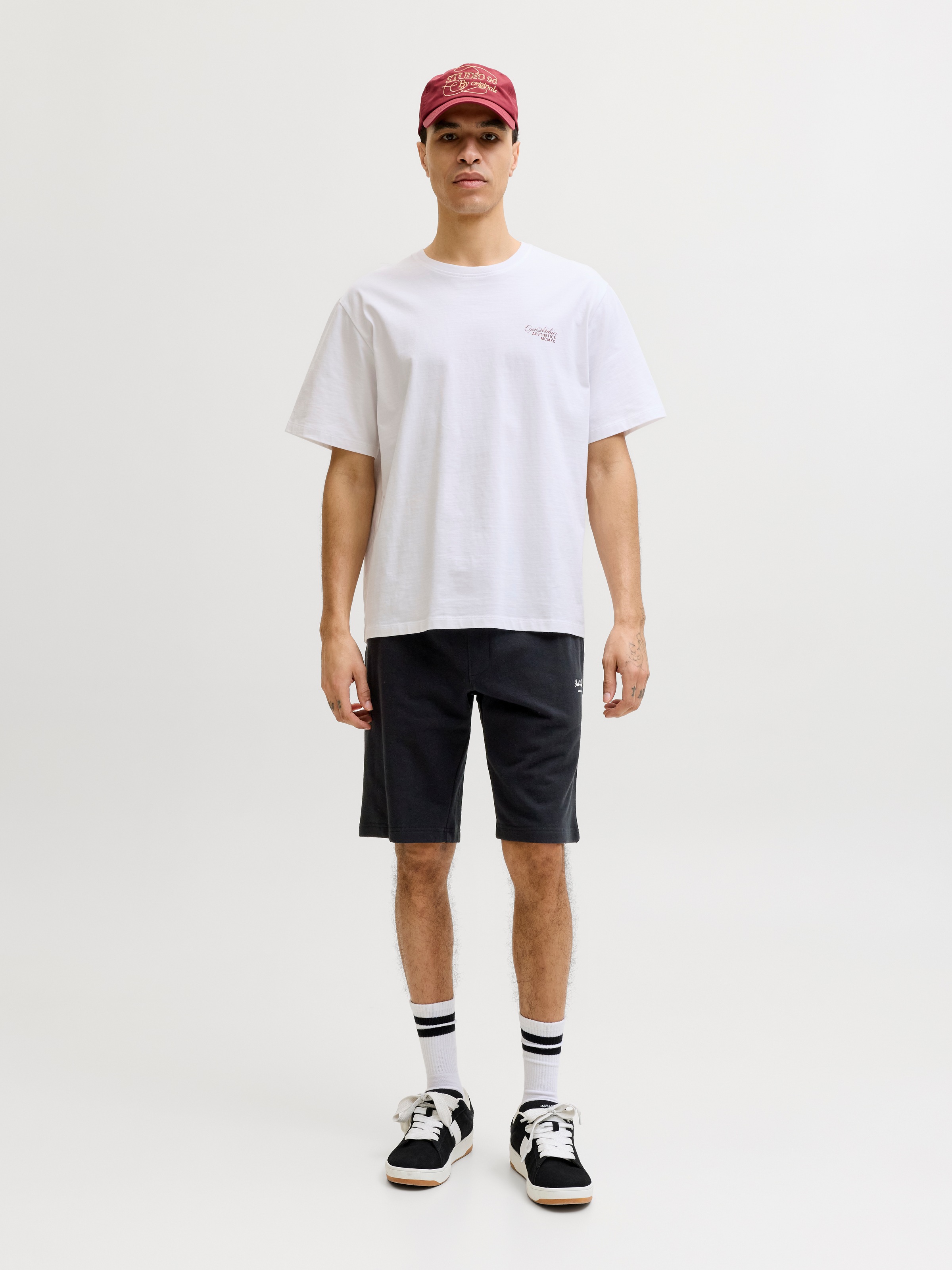 Jack & Jones Laufshorts »JPSTGORDON ARCHIVE SWEAT SHORTS MID SN«  mit Kordelzug