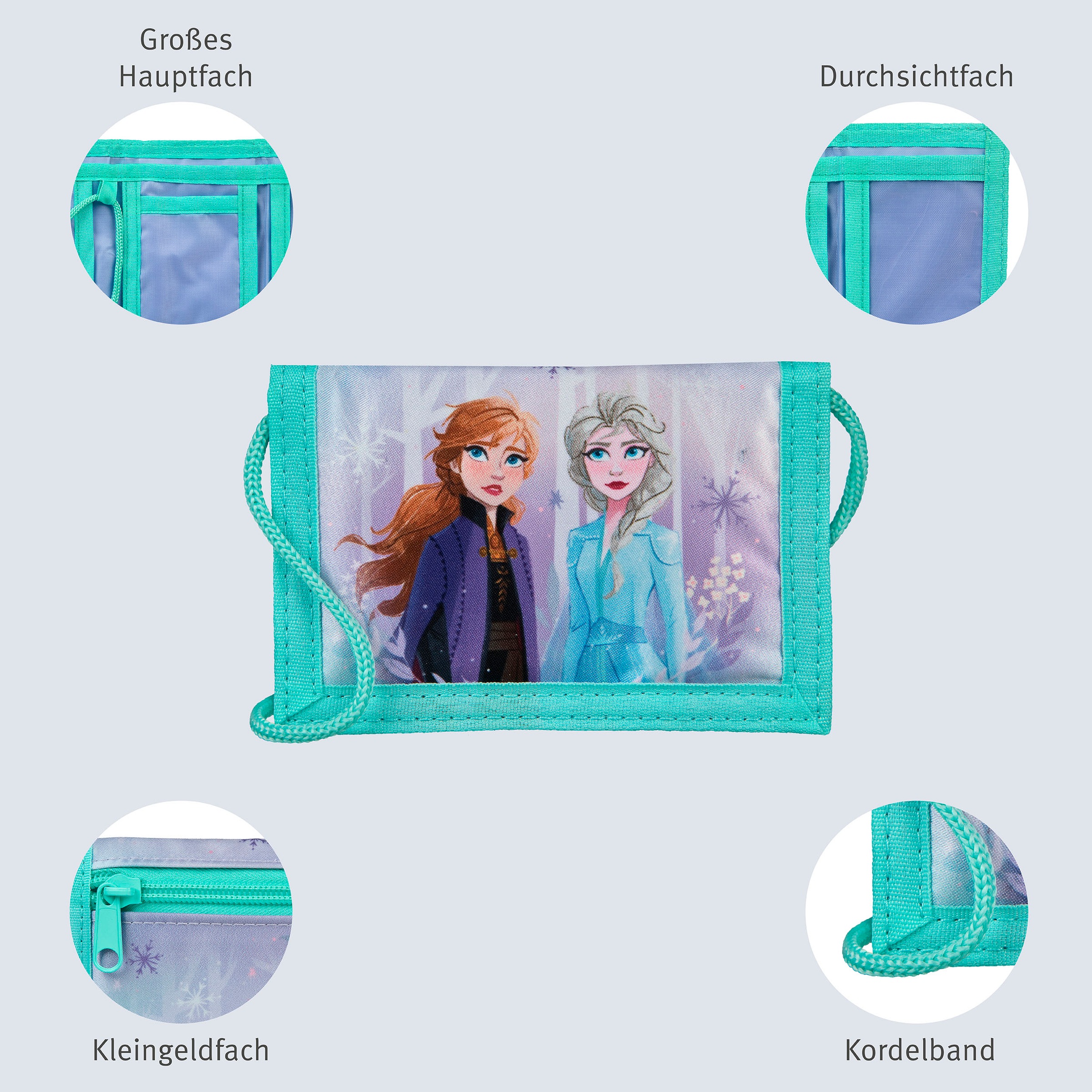 UNDERCOVER Kinderrucksack »Frozen«, inklusive Geldbeutel