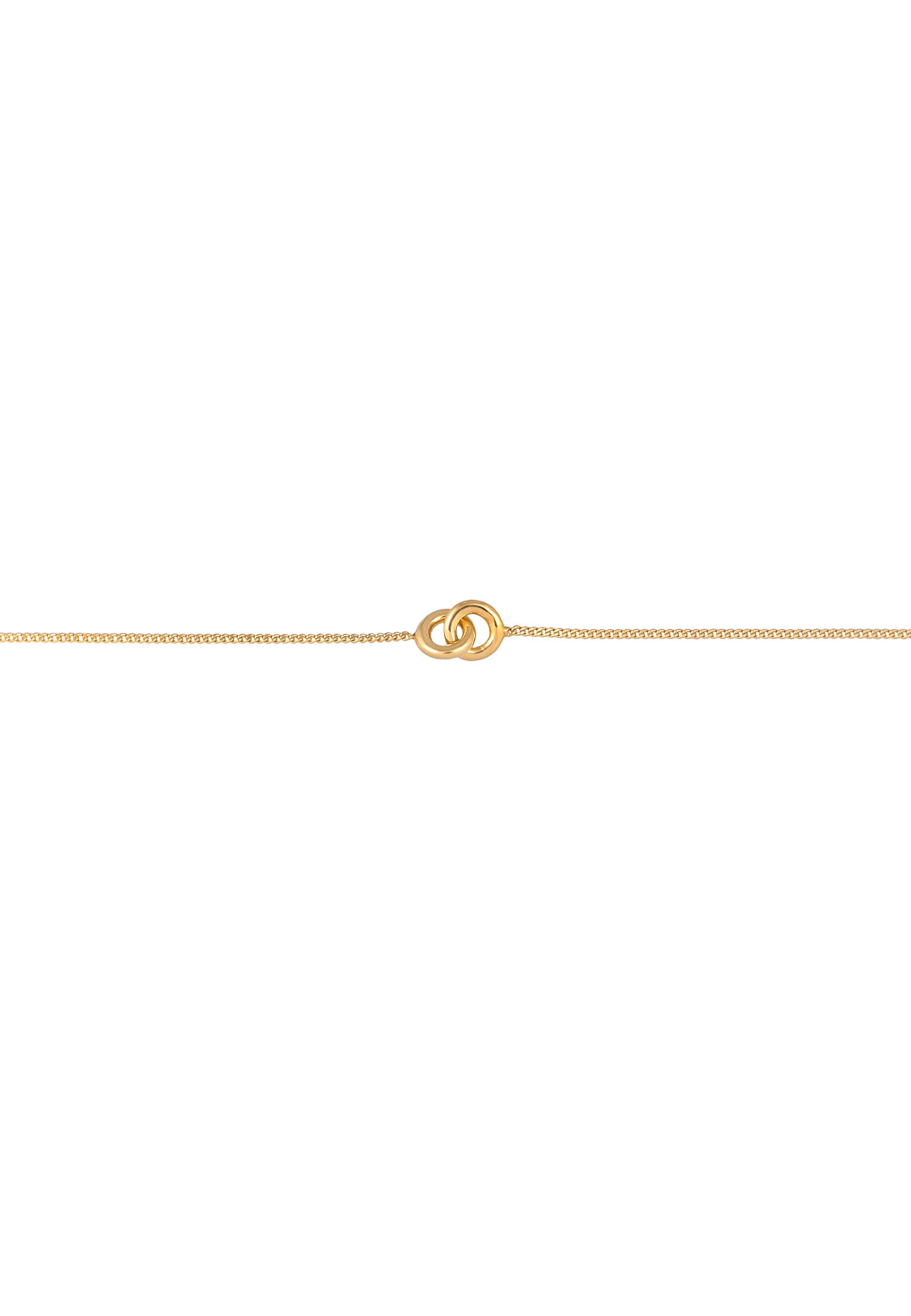 Elli Kette mit Anhänger »Halskette Choker Kreis Geo 925 Silber«