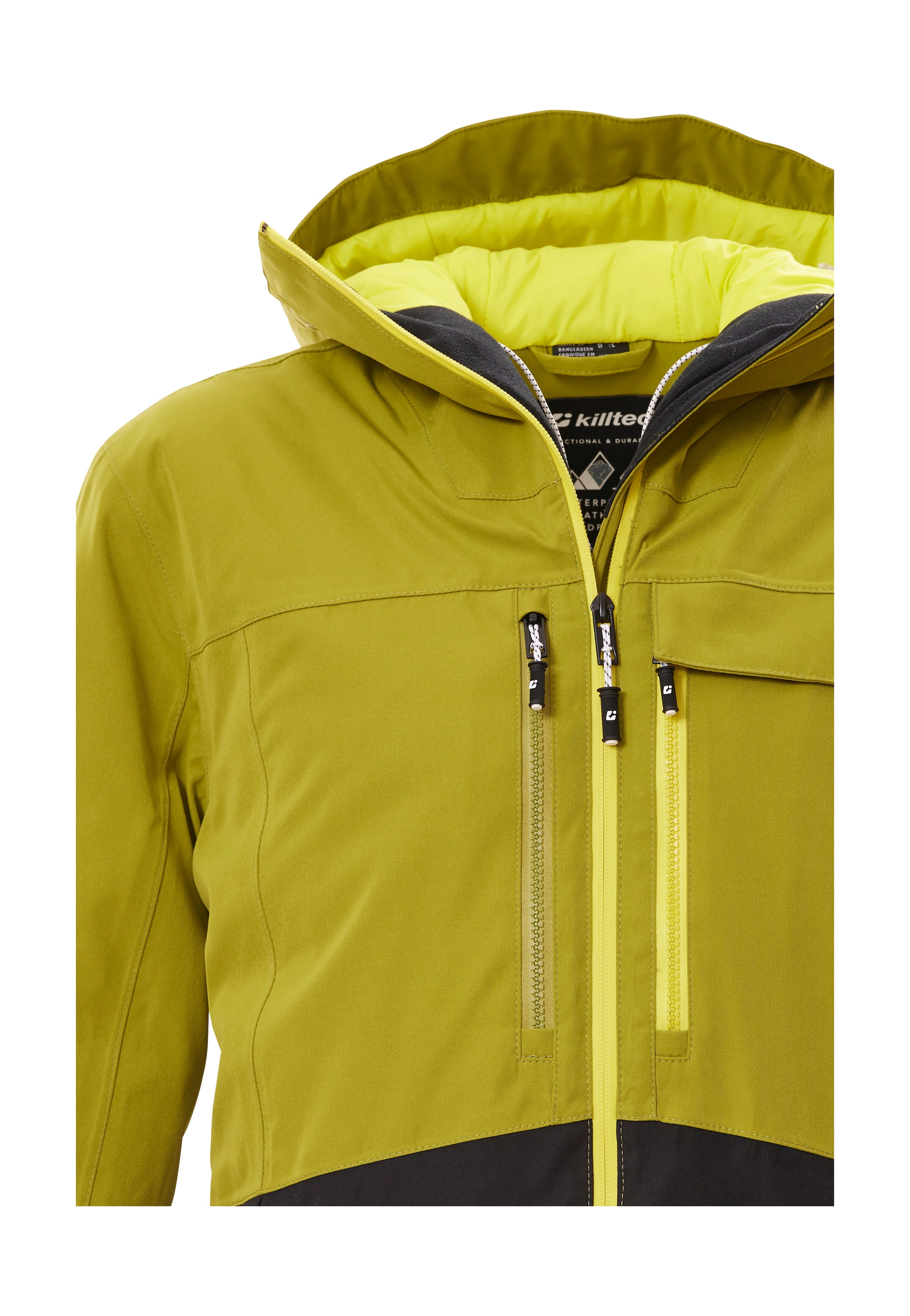 Killtec Skijacke »KSW 280 MN SKI JCKT« Wasserdichte Herrenjacke mit Schneefang und Teflon EcoElite™