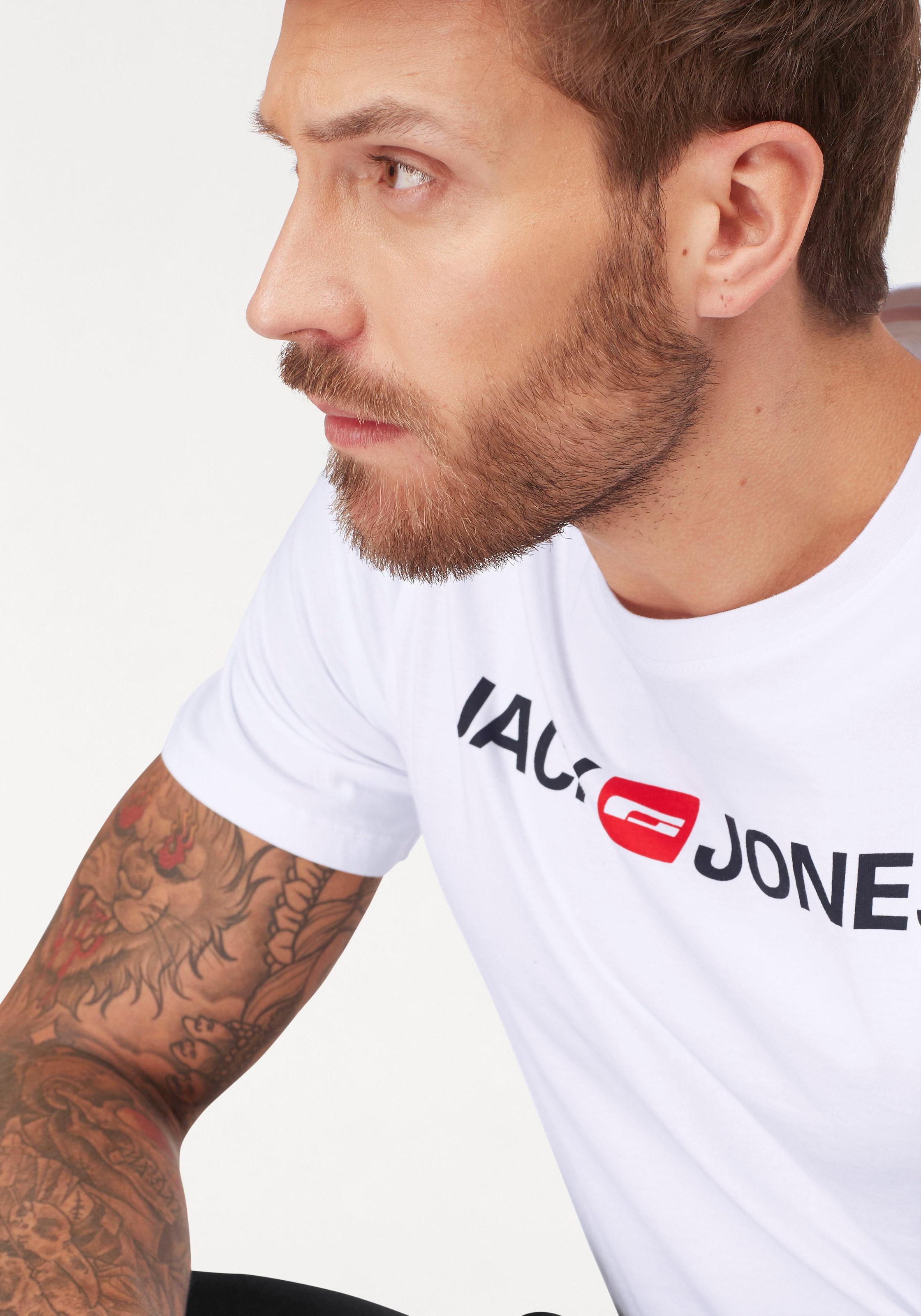 Jack & Jones T-Shirt »LOGO TEE CREW NECK«