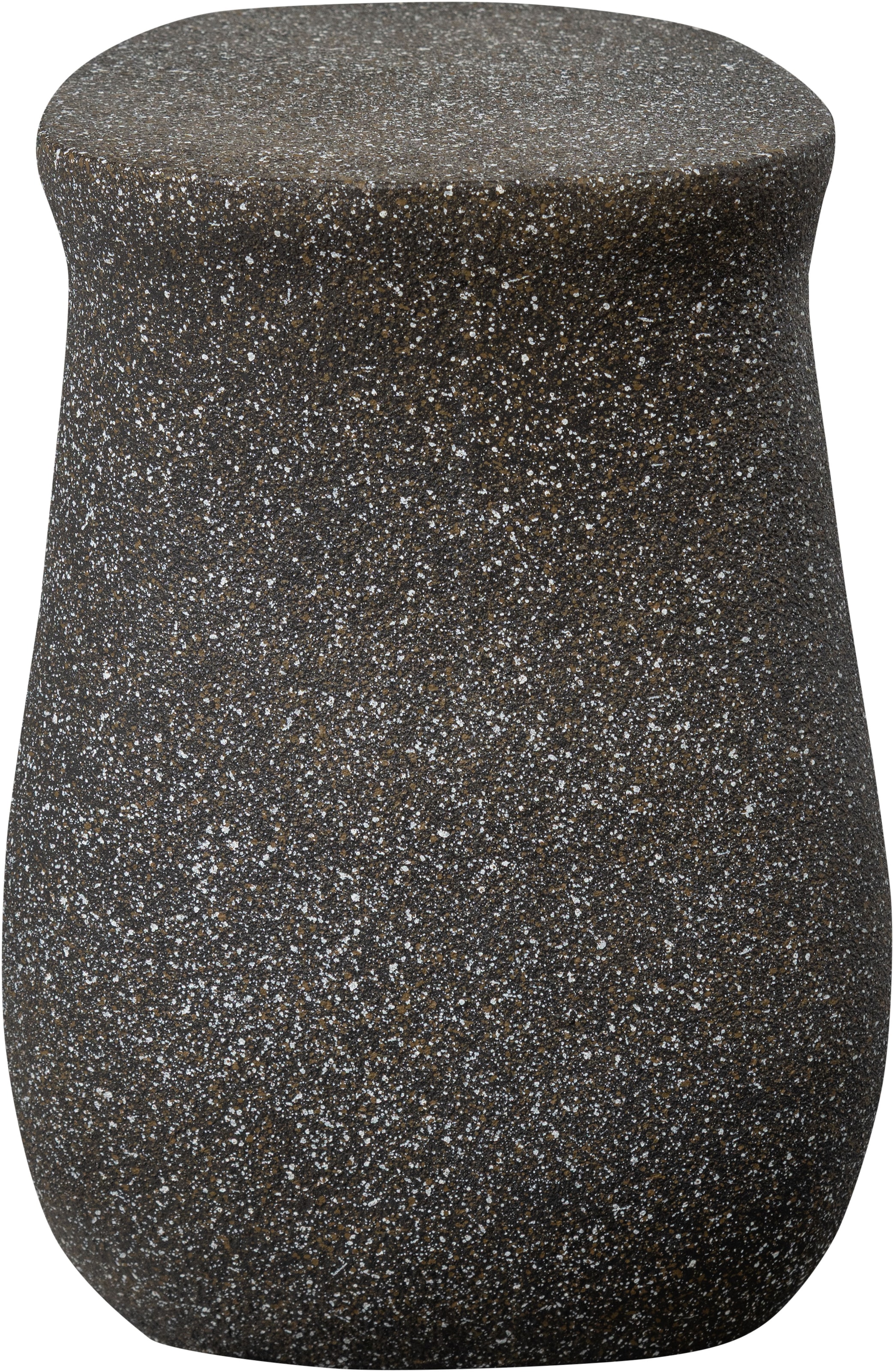 WOOOD Beistelltisch »Moson aus Magnesiumoxid mit organischer Form B 42 x T 33 x H 45 cm« Einzigartig durch Materialstruktur, Tragkraft 20 kg, Eigengewicht 6 kg