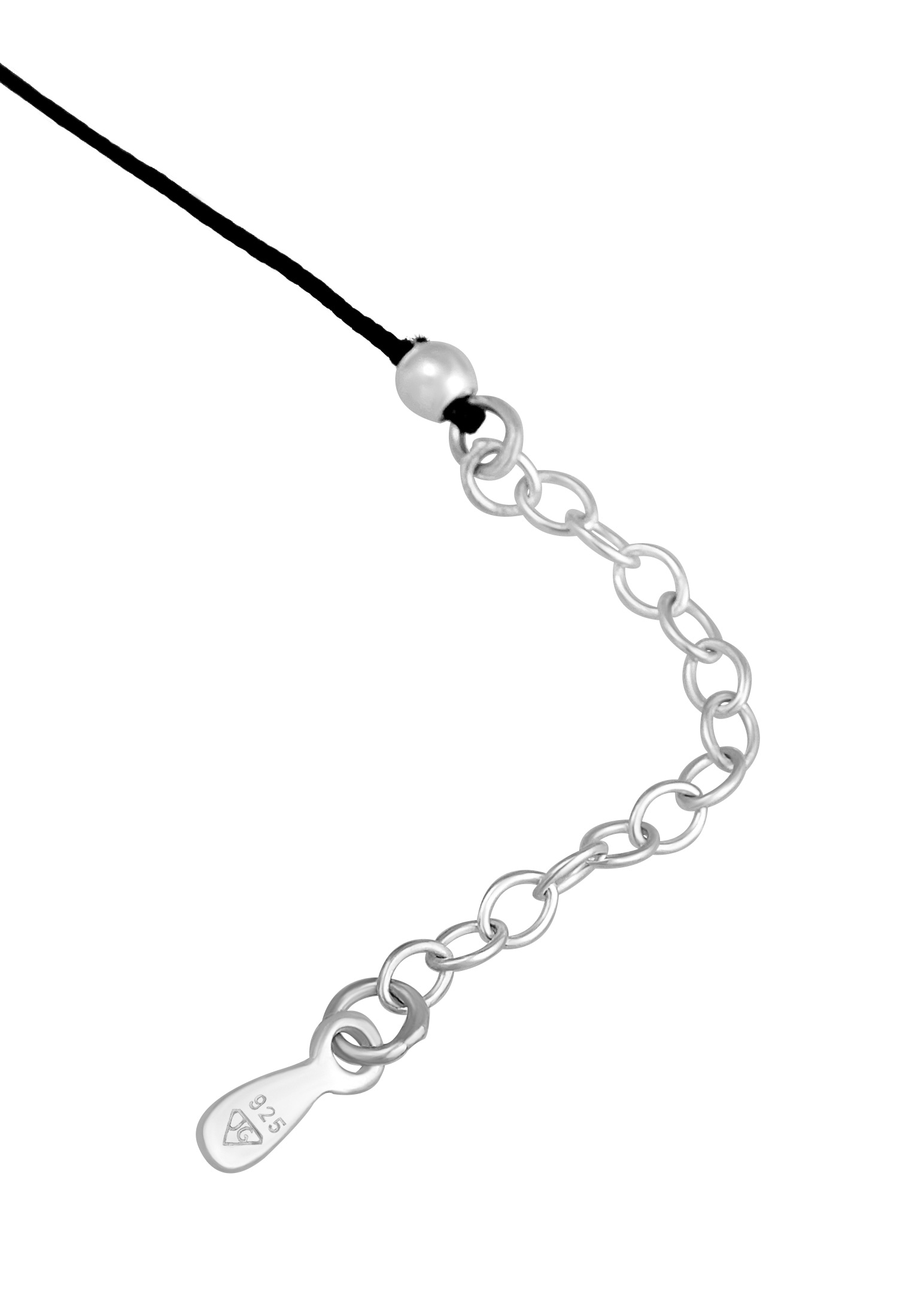 Elli Choker »Halskette Choker Zirkonia Tropfen Anhänger 925 Silber«