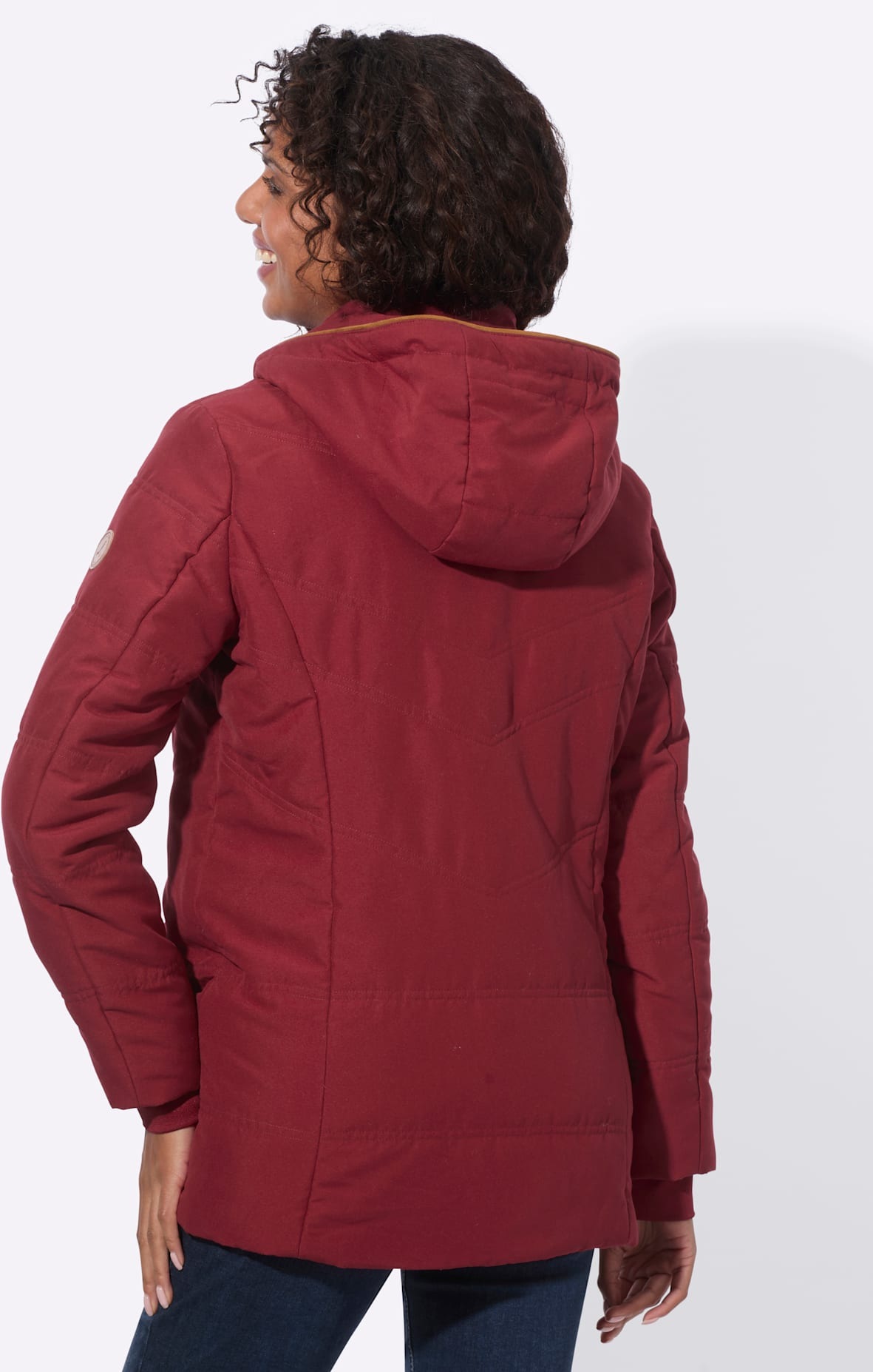 Casual Looks Steppjacke mit Kapuze