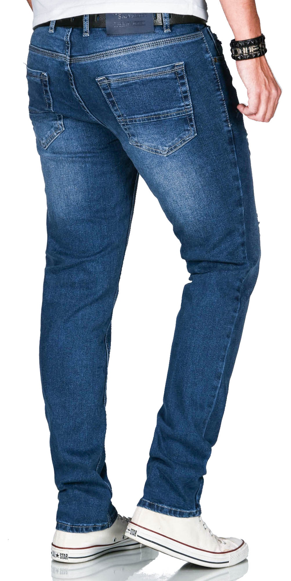 Alessandro Salvarini Slim-fit-Jeans »A. Salvarini Herren Jeans Multi AS160-AS165«