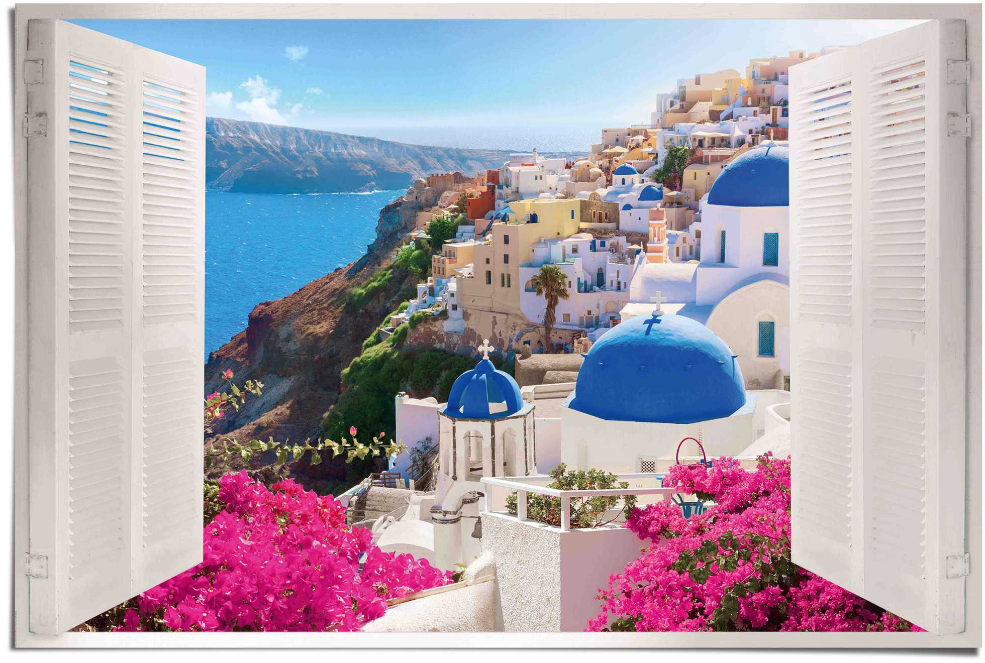Reinders! Poster »Santorini«