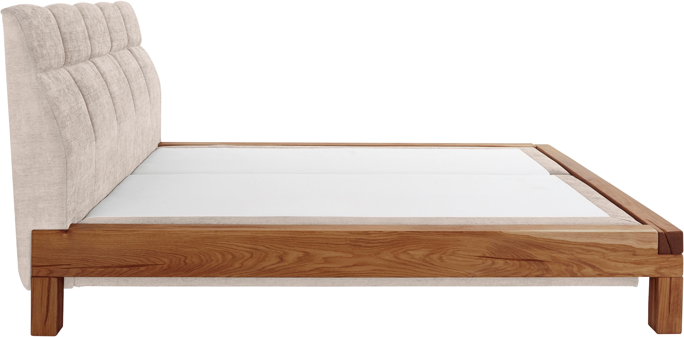 Home affaire Boxspringbett »Villads« Liegefläche: 160/200 cm aus Balkeneiche, Inside-Boxspring-Unterbau