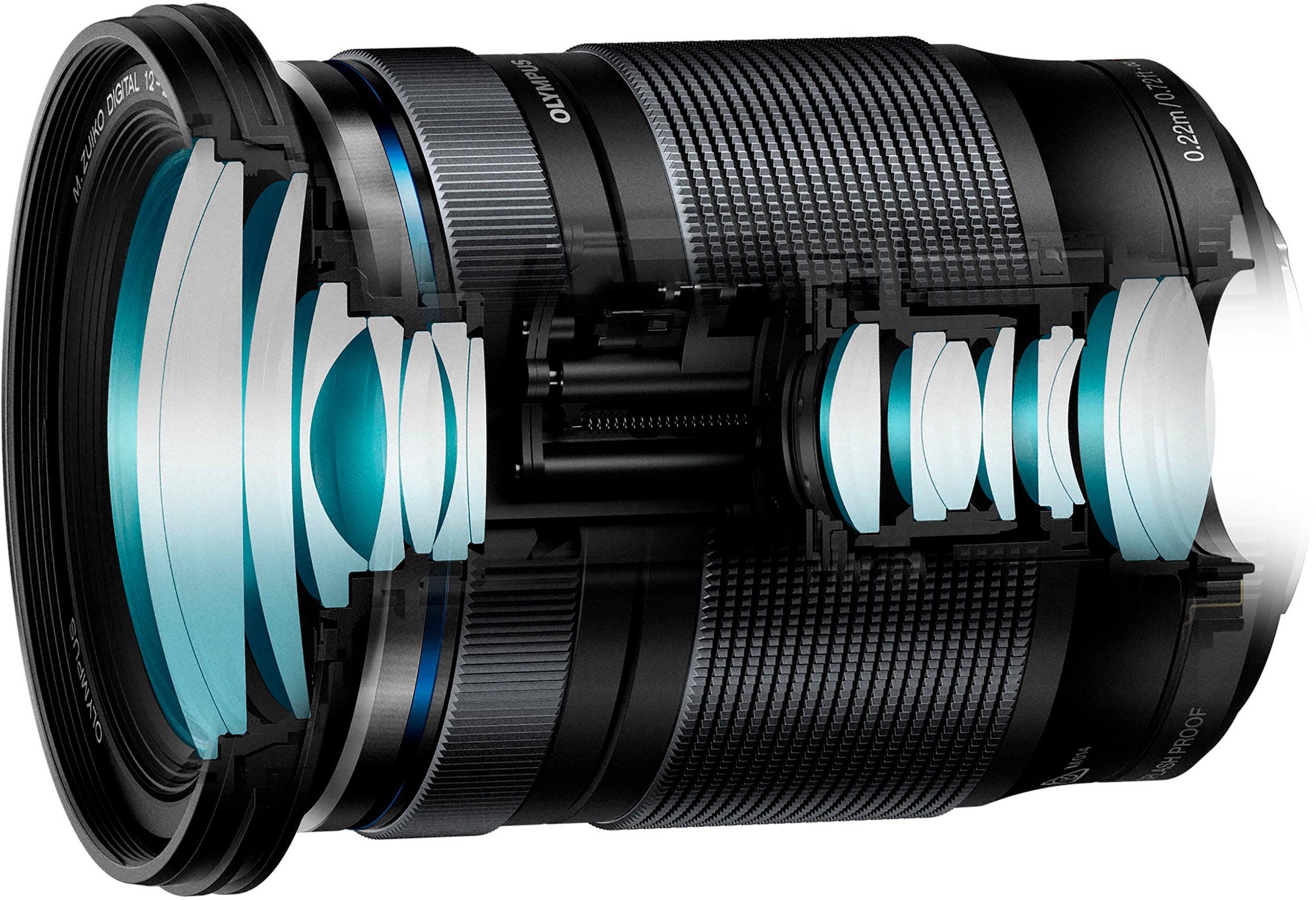 Olympus Zoomobjektiv »M.ZUIKO Digital ED 12-200 mm F3.5-6.3«, passend für Olympus & OM SYSTEM MFT Kameras