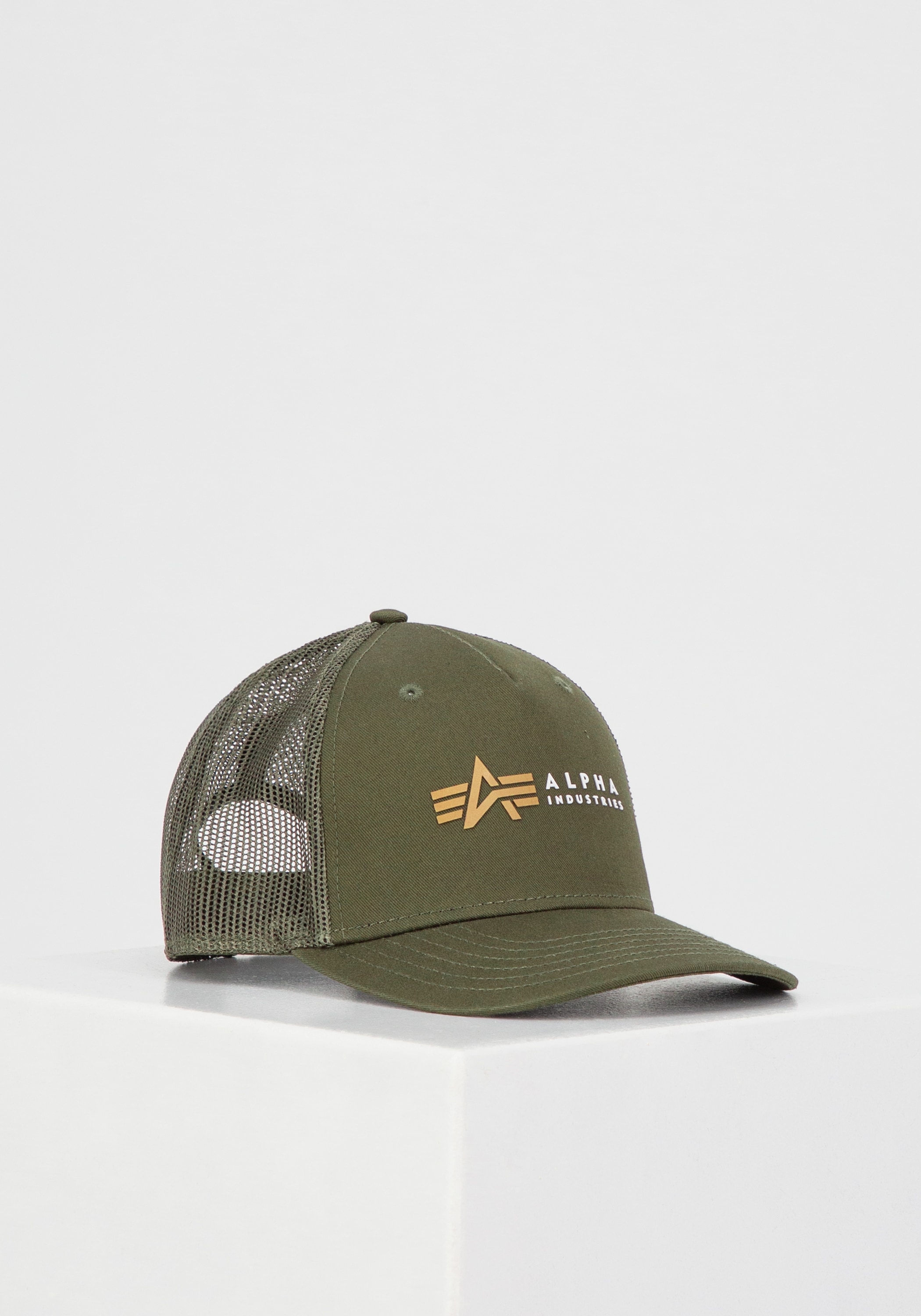 Trucker Cap »ALPHA INDUSTRIES Accessoires - Headwear Alpha Label Trucker Cap«