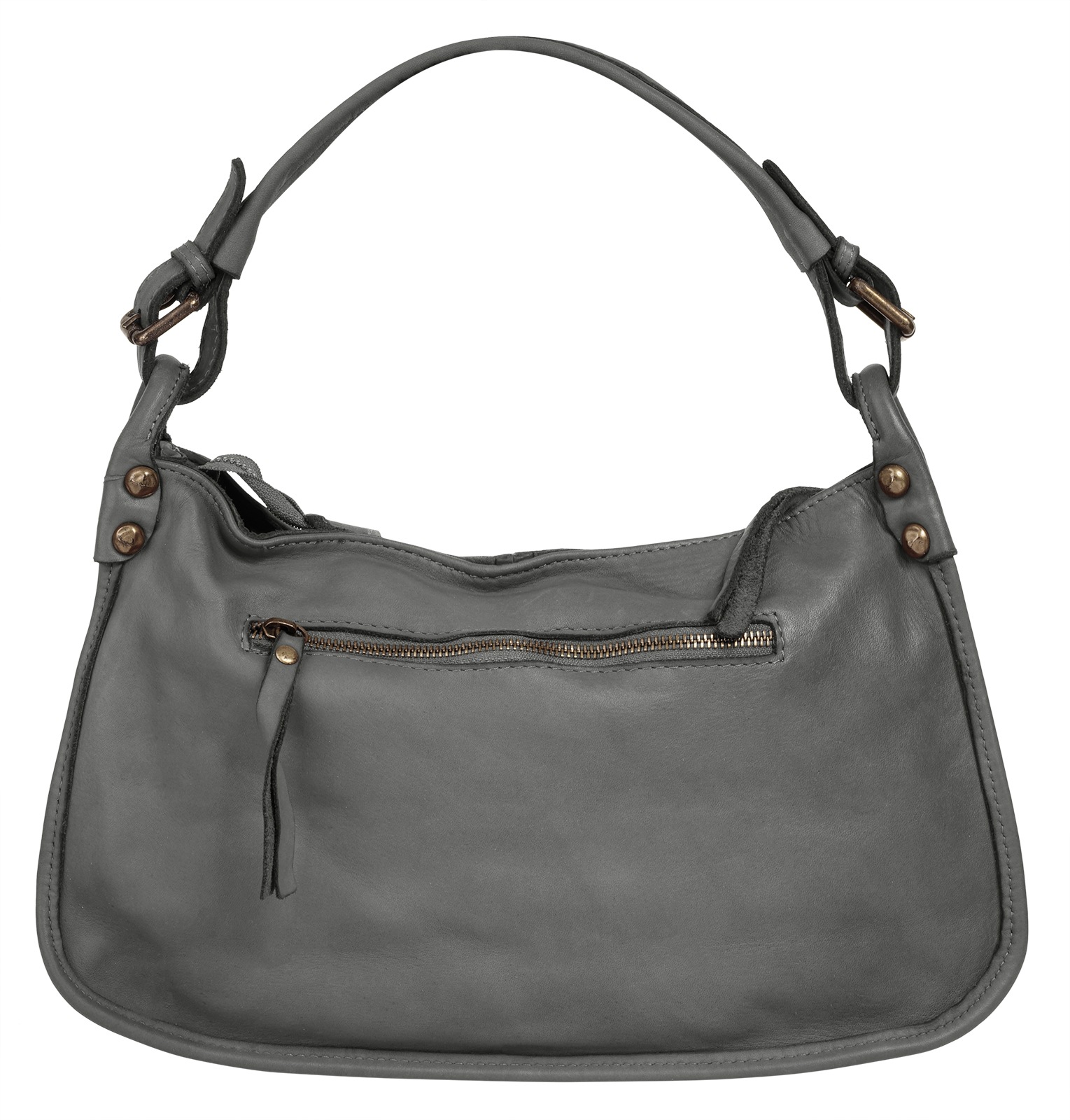 Samantha Look Henkeltasche, echt Leder, Made in Italy