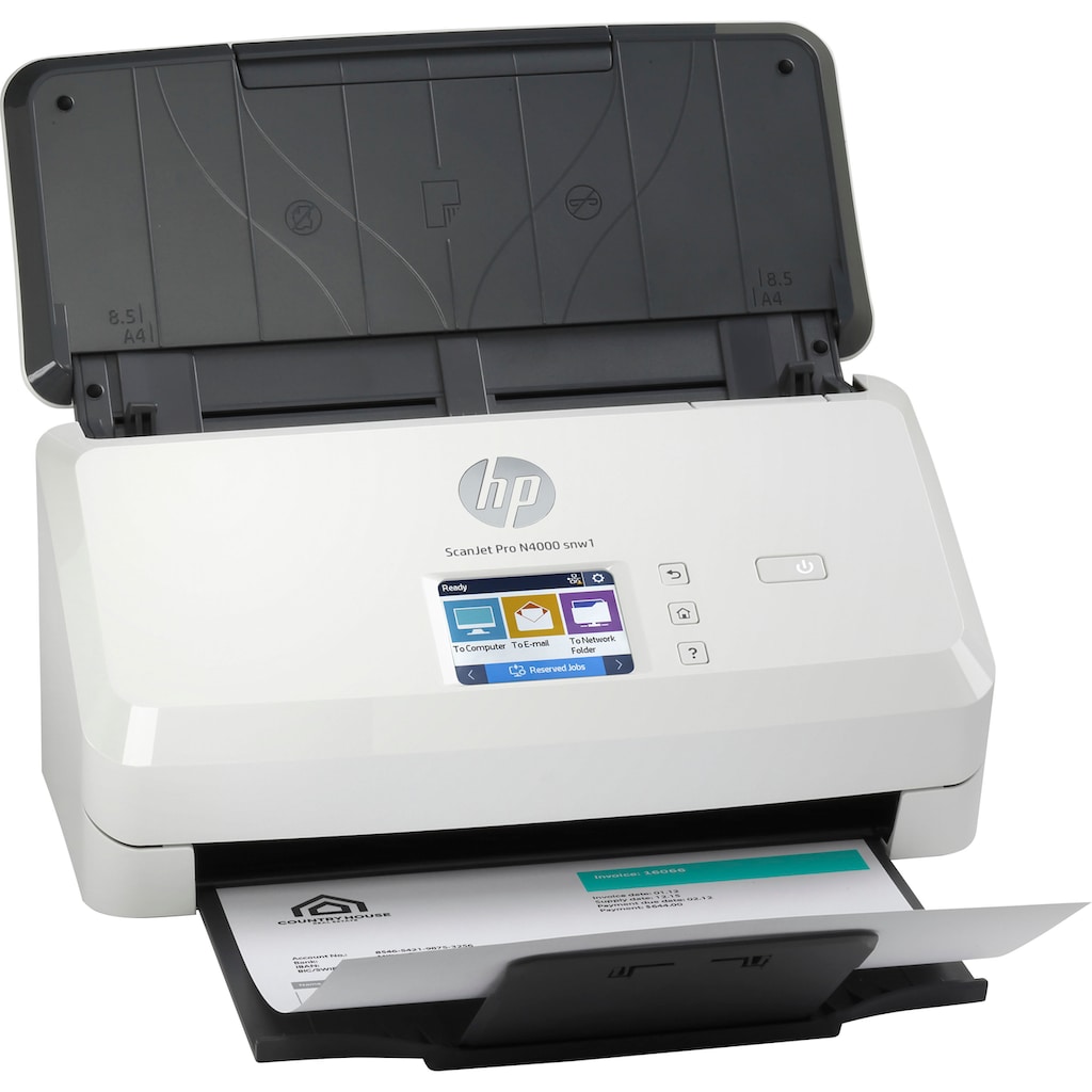 HP Einzugsscanner »ScanJet Pro N4000 snw1«