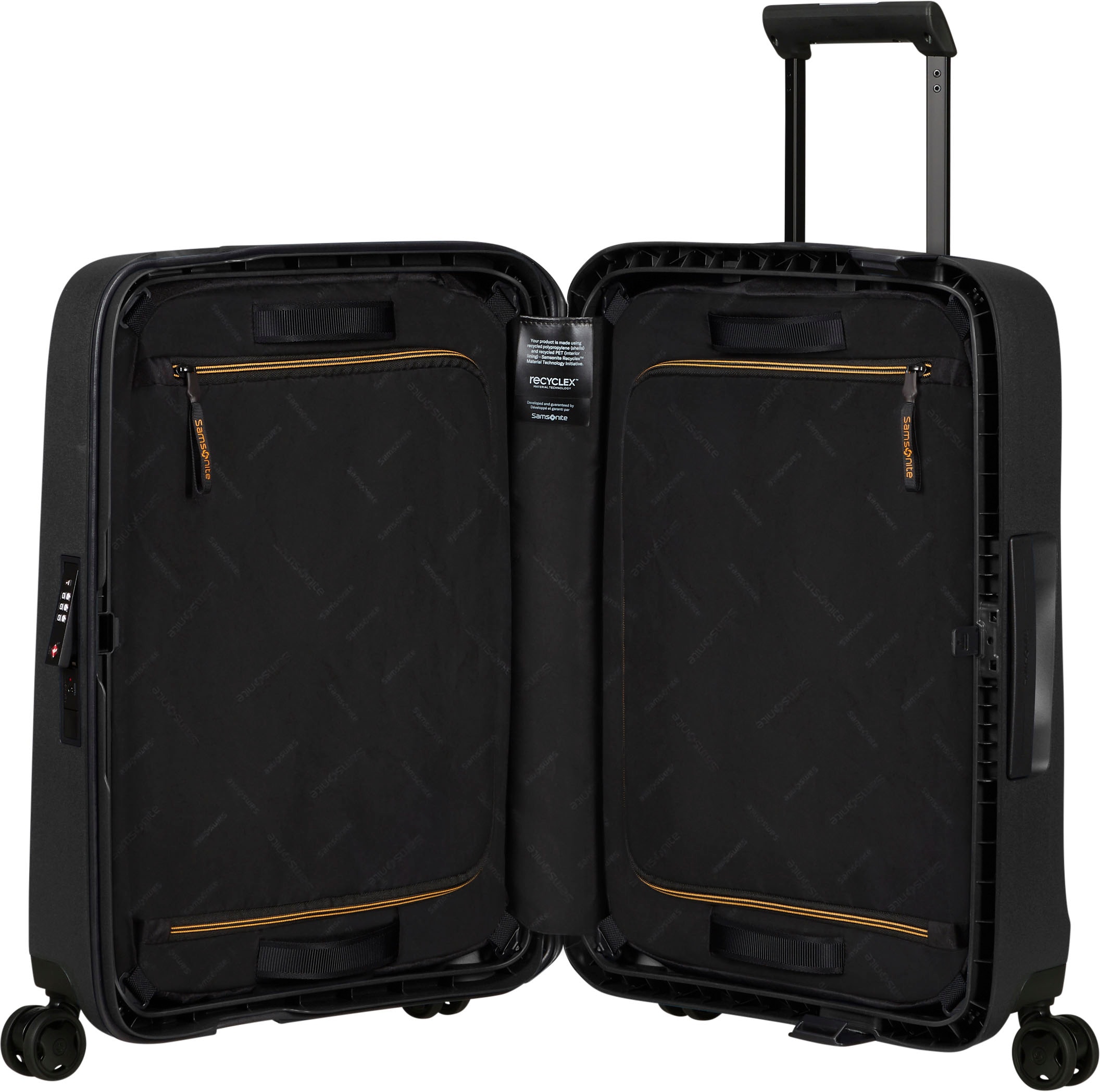 Samsonite Hartschalen-Trolley »ESSENS, verschiedene Größen und Farben«, 4 Rollen, Reisekoffer Hartschalenkoffer Koffer für Flugreisen TSA-Schloss