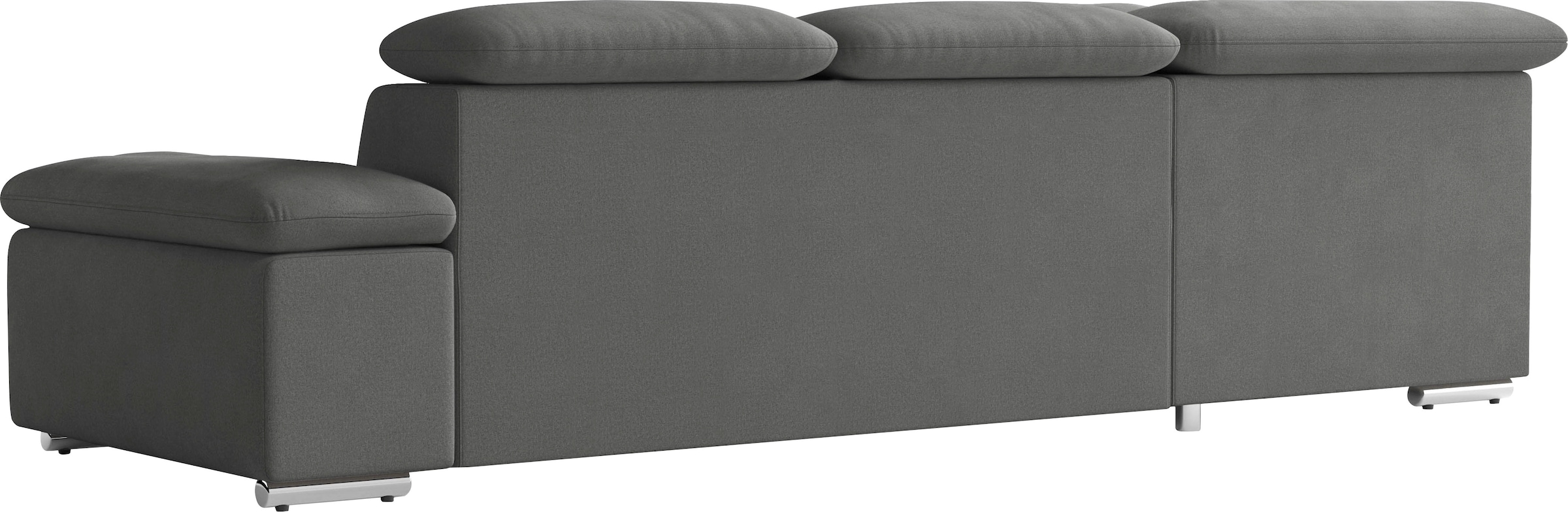 sit&more Ecksofa »Valentine L-Form, B: 272 cm« mit Arm- & Kopfteilverstellung, optional mit Bettfunktion