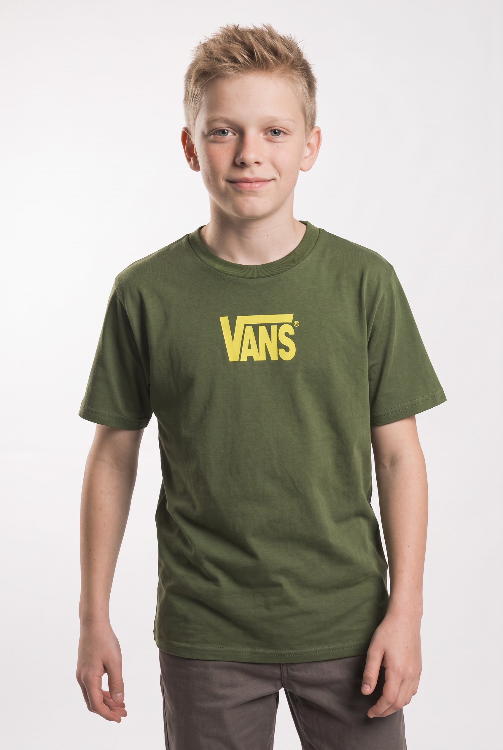 Vans »STRETCH LOGO SS« Kurzarm, für aktive Children, aus Baumwolle