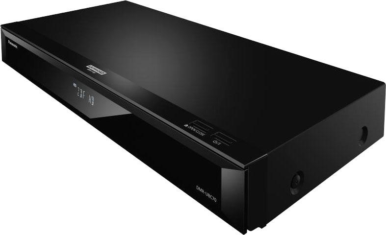 Panasonic Blu-ray-Rekorder »DMR-UBC70«, 4k Ultra HD, WLAN-LAN (Ethernet), 4K Upscaling, 500 GB Festplatte, für DVB-C und DVB-T2 HD Empfang