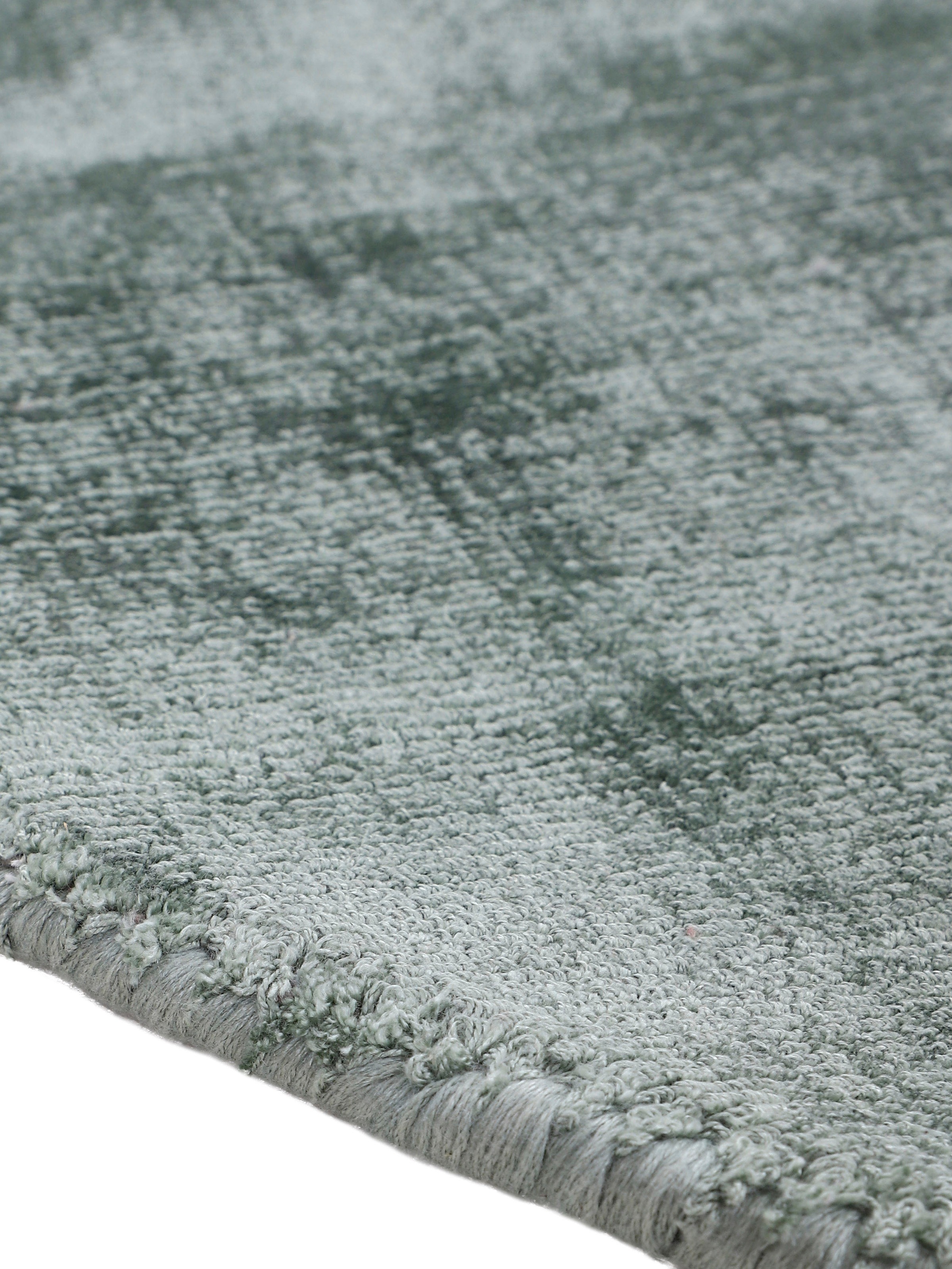 carpetfine Teppich »Ava Viskoseteppich«, rund, 13 mm Höhe, Seidenoptik, leichter Glanz, Wohnzimmer