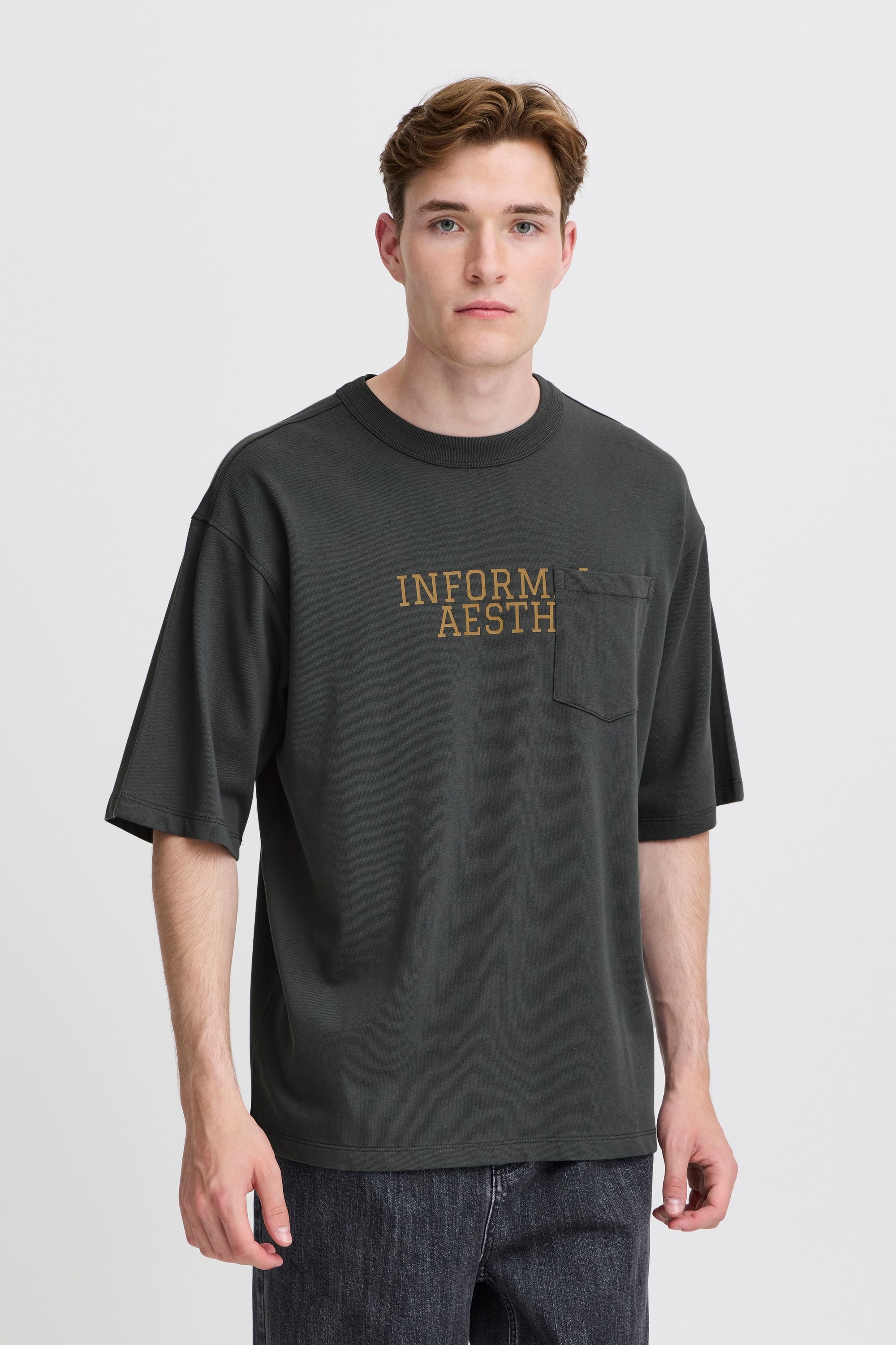 Casual Friday T-Shirt »T-Shirt CFTUE tee with print and chestpocket«