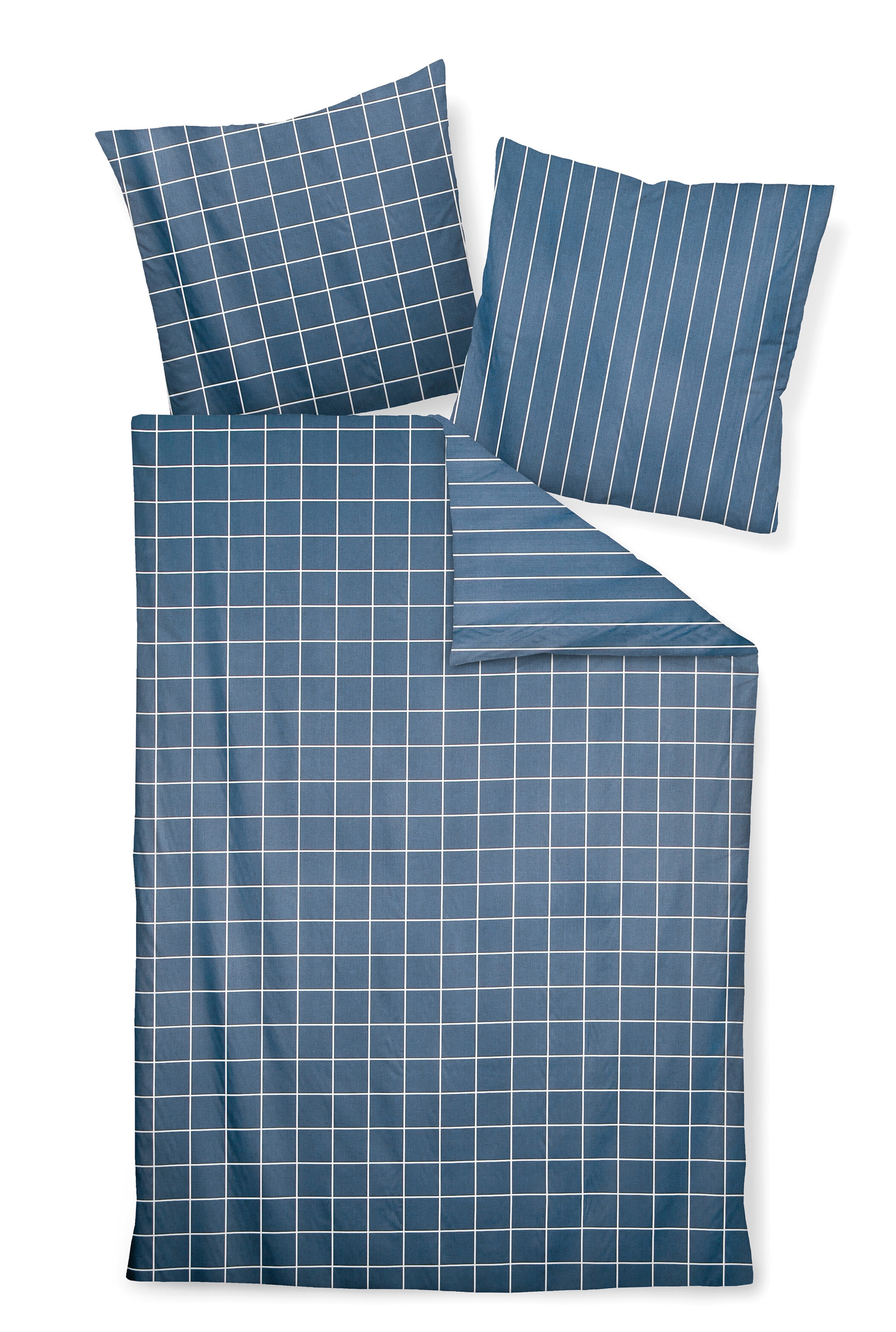 Janine Wendebettwäsche »modern classic 39025, Mako-Satin«