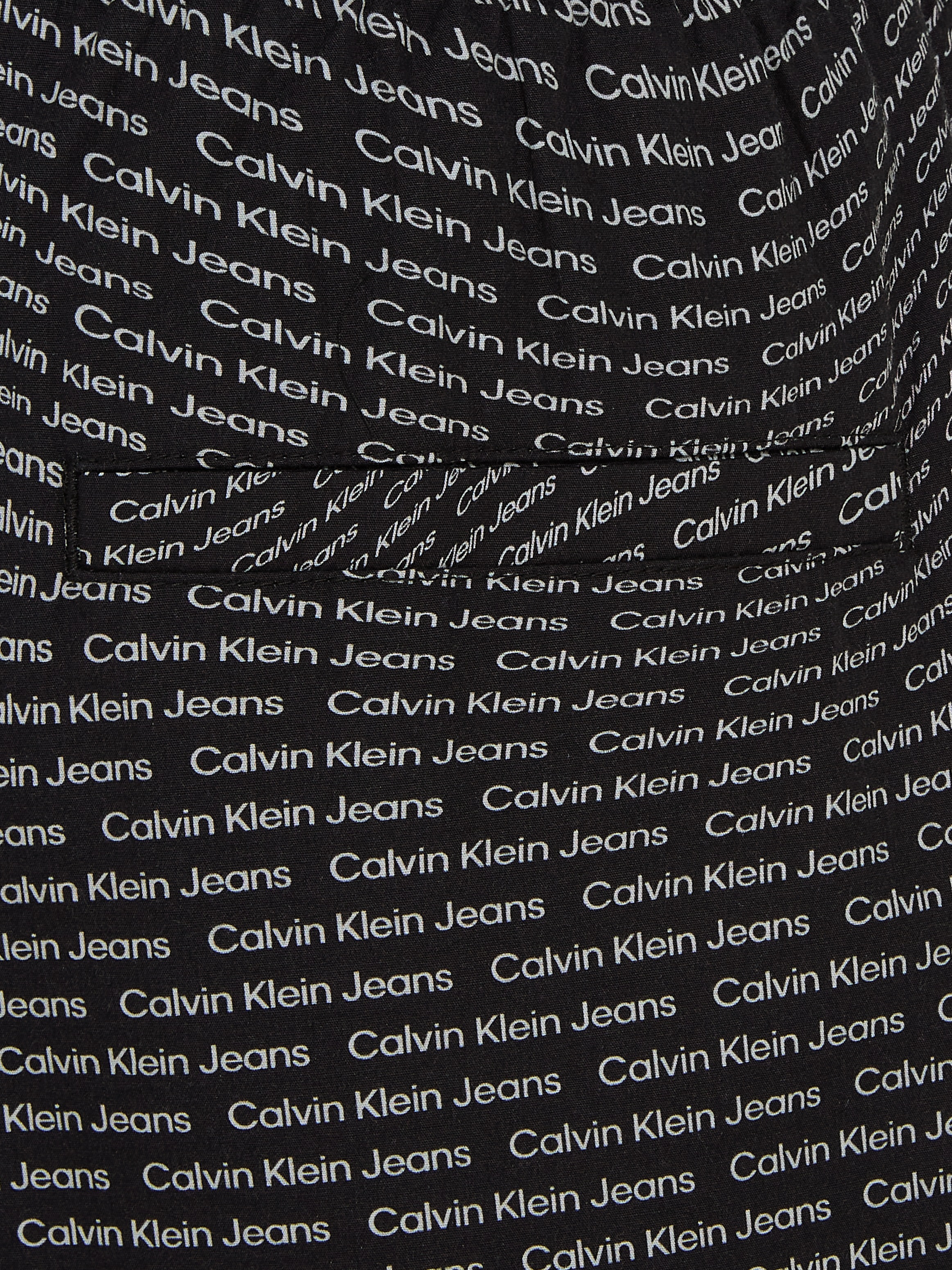Calvin Klein Jeans Sweatshorts »AOP SHORT«, mit Logoschriftzügen