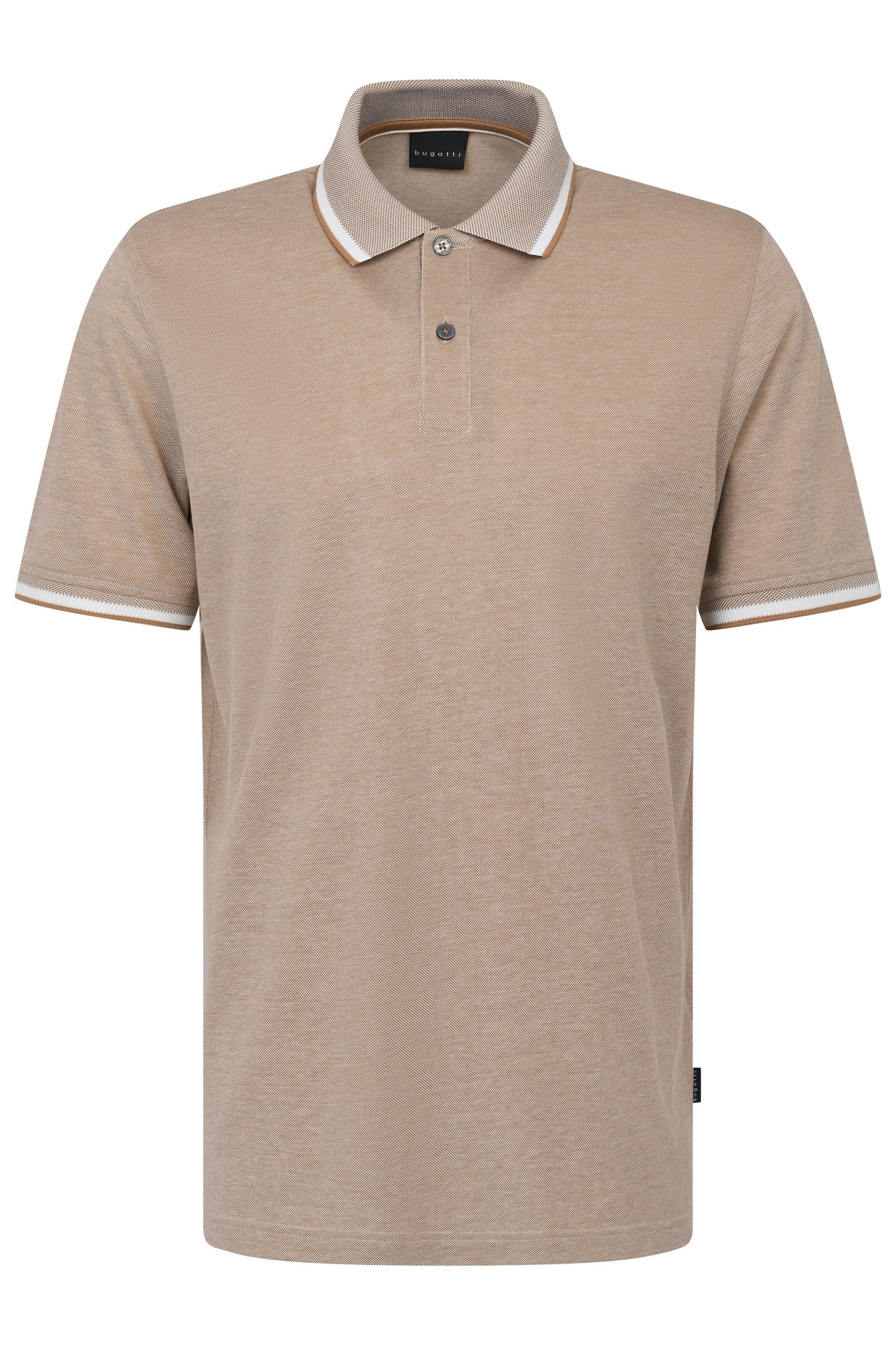 bugatti Poloshirt aus Baumwolle