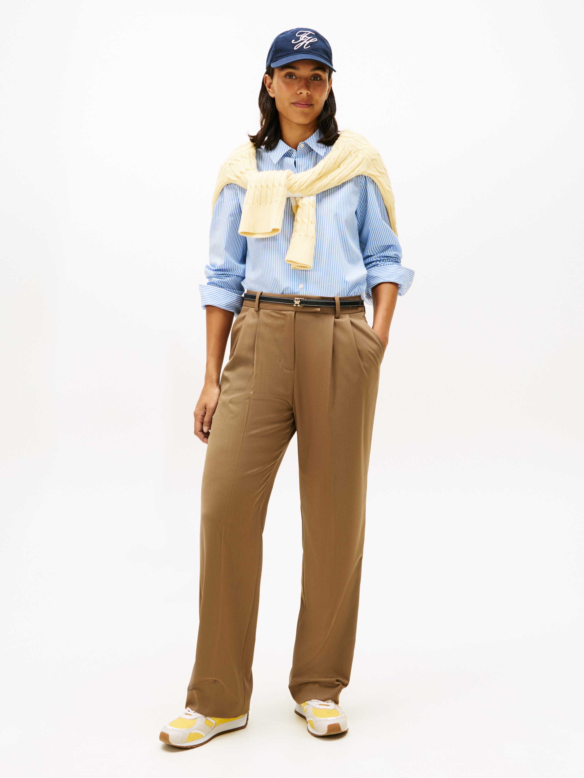 Tommy Hilfiger Hemdbluse »ESS POPLIN REGULAR SHIRT« Langarm, Regular Fit