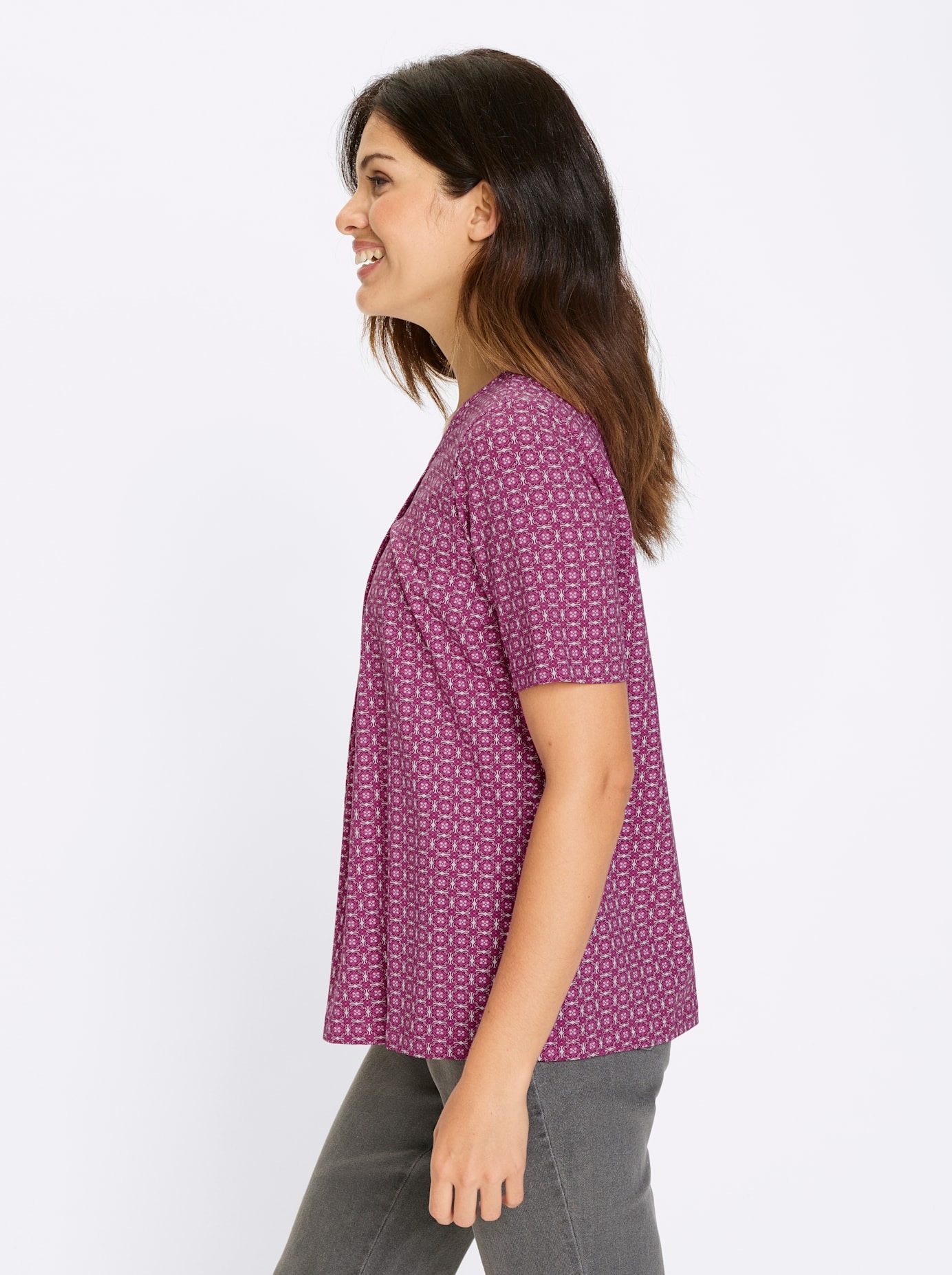 Classic Basics Print-Shirt »Kurzarm-Shirt«, 1 tlg.
