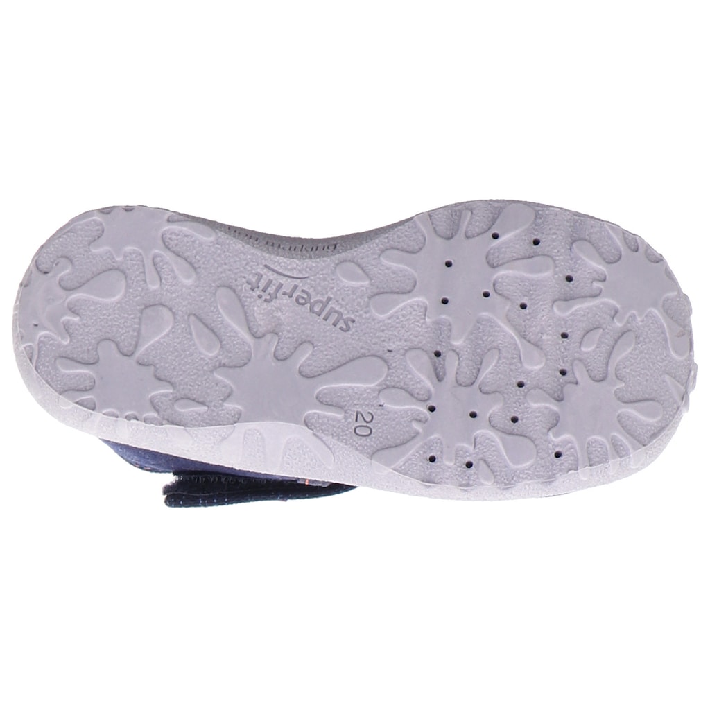 Superfit Hausschuh »SPOTTY WMS: Mittel«, mit Klettverschluss