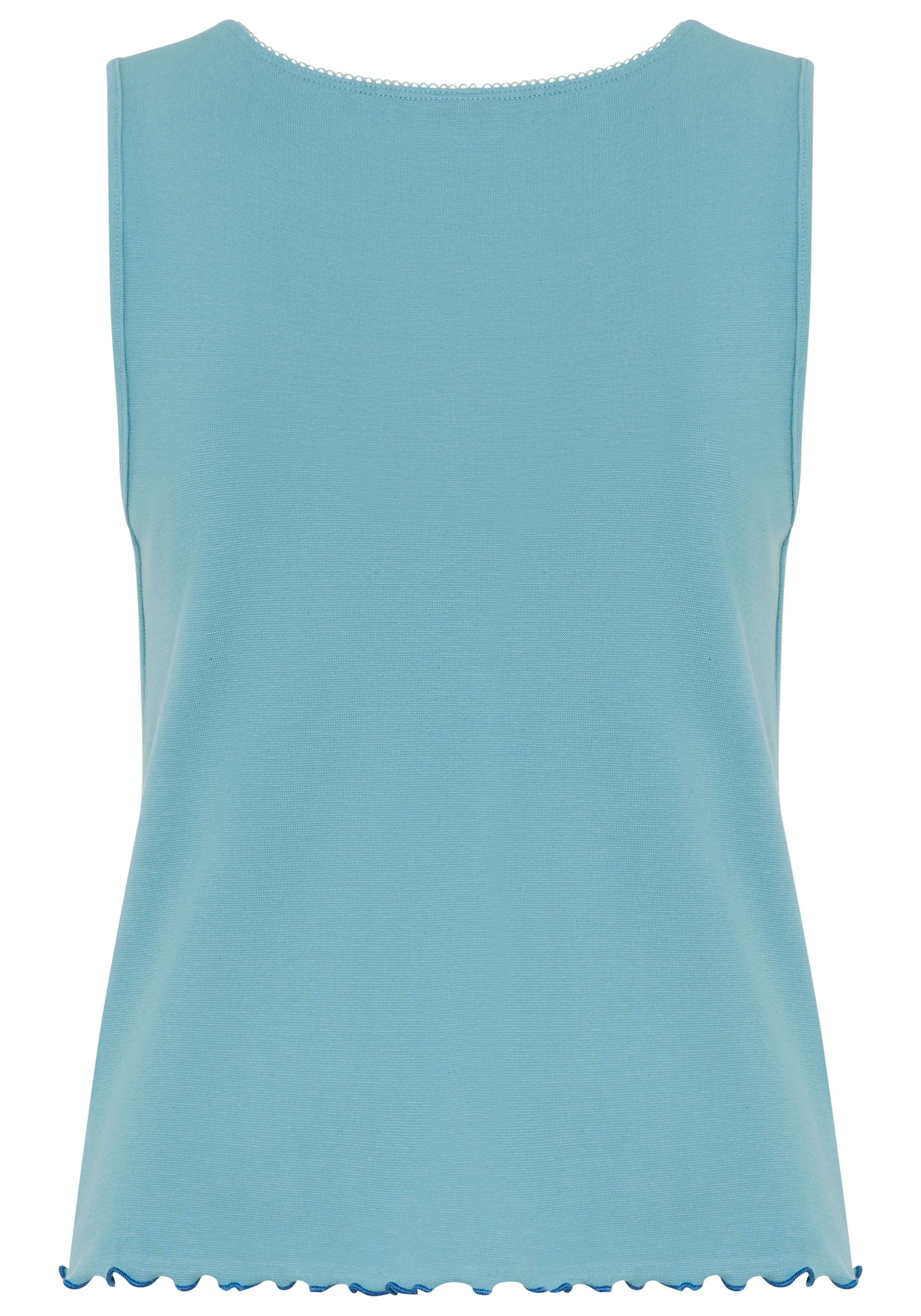 Vivance Dreams Pyjamaoberteil 1-teilig, 1 mit Babylock-Kanten