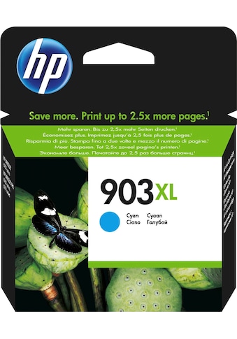 HP Tintenpatrone »903XL«, original Druckerpatrone 903 cyan XL T6M03A kaufen