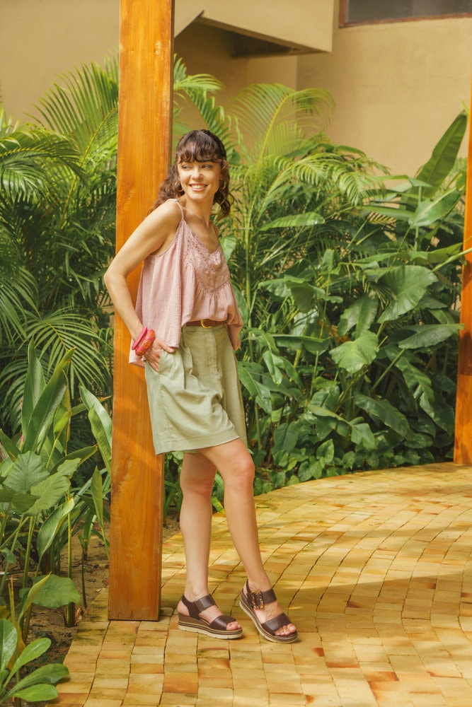 Remonte Keilsandalette »Elisabeth Hurley-Collection«  Keilabsatz, Riemensandale, Sommerschuh, auffällige Zierschnalle