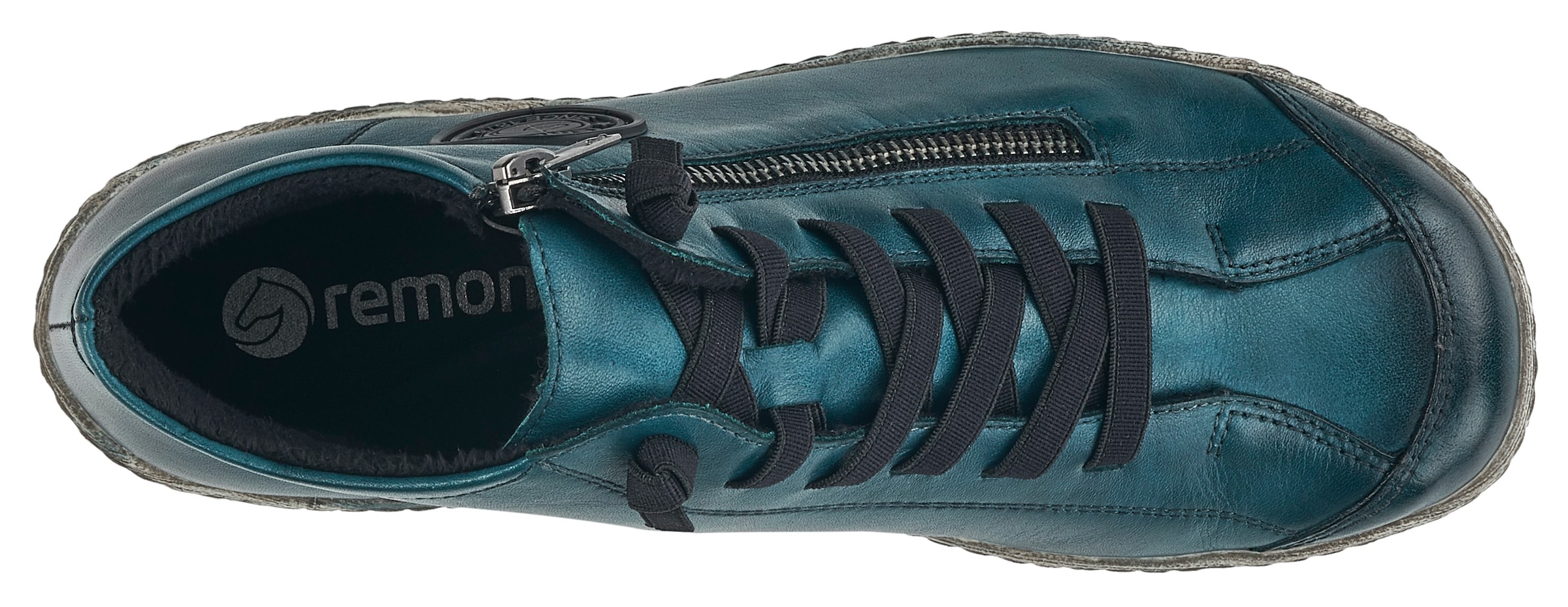 Remonte Sneaker, mit Außenreißverschluss