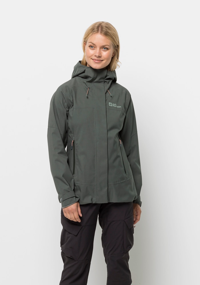 Outdoorjacke »KAMMWEG 2L JKT W«, mit Kapuze