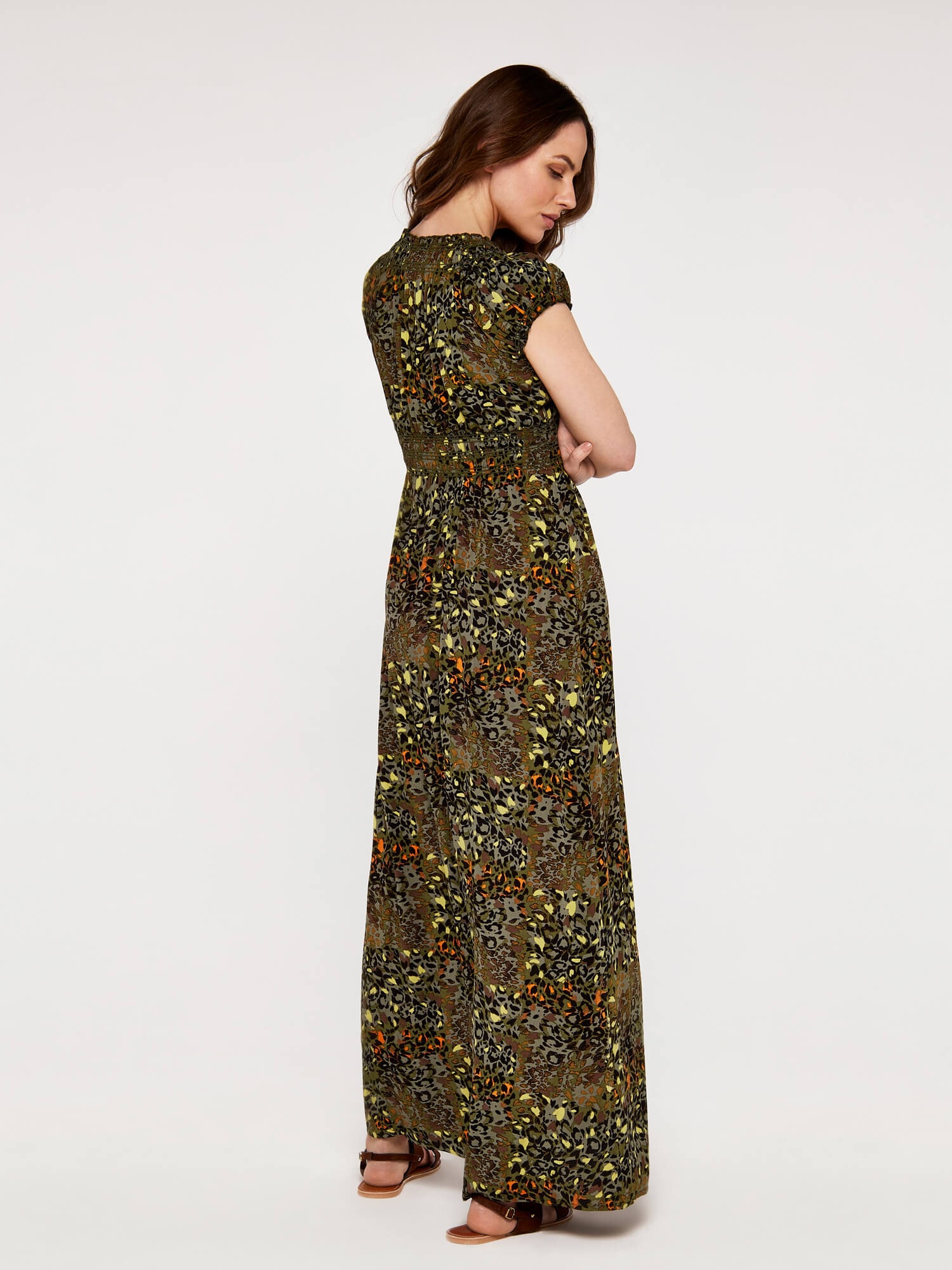 Apricot Maxikleid »Maxikleid« 1 tlg. mit Animal-Print
