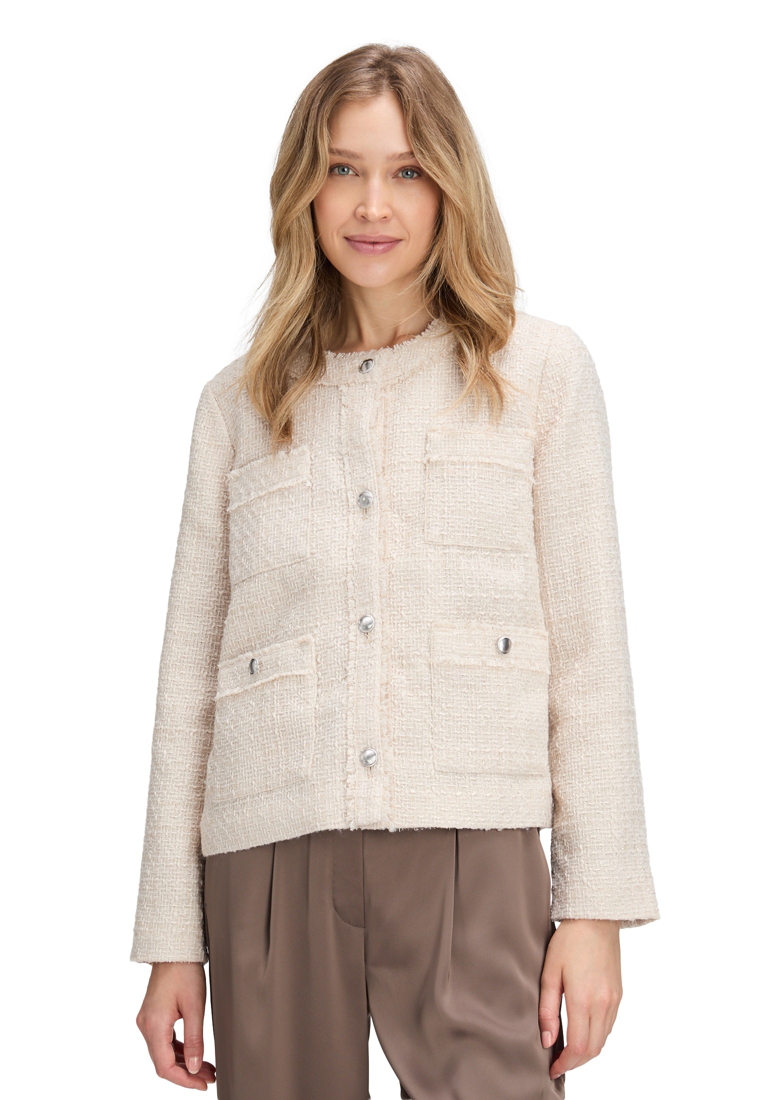 Betty Barclay Jackenblazer »Blazer-Jacke mit Fransen«
