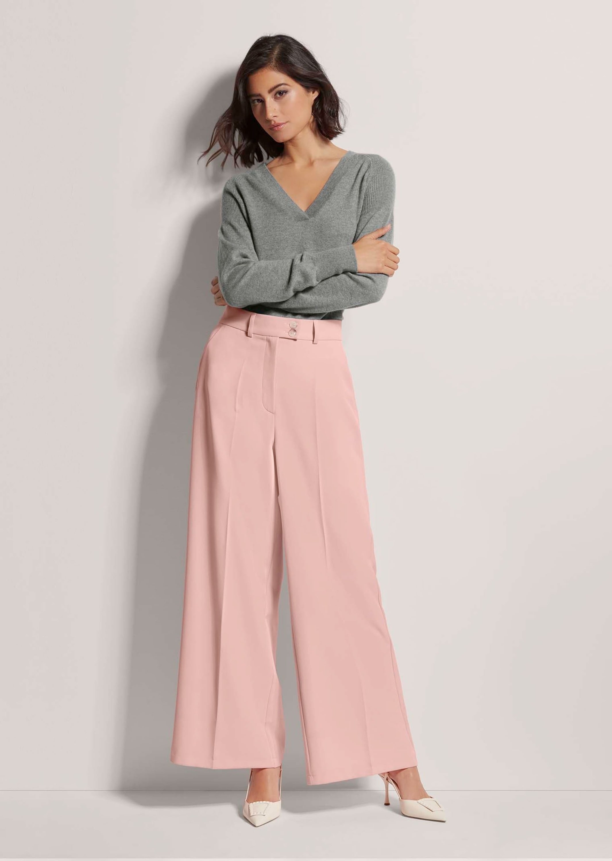 MADELEINE Culotte »Culotte-Hose Culotte mit Bügelfalten«