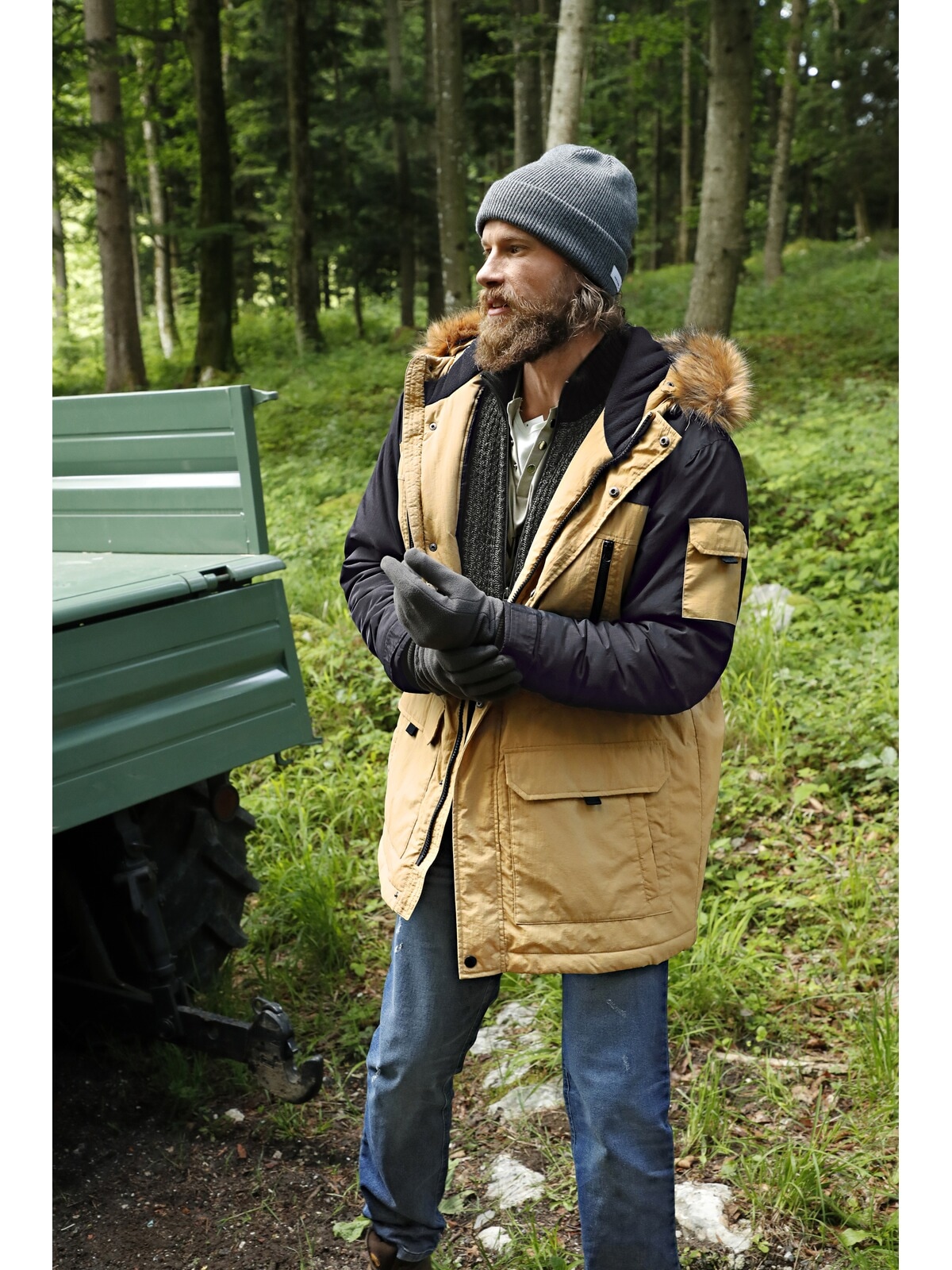 Jan Vanderstorm Outdoorjacke »Parka JOKUM«