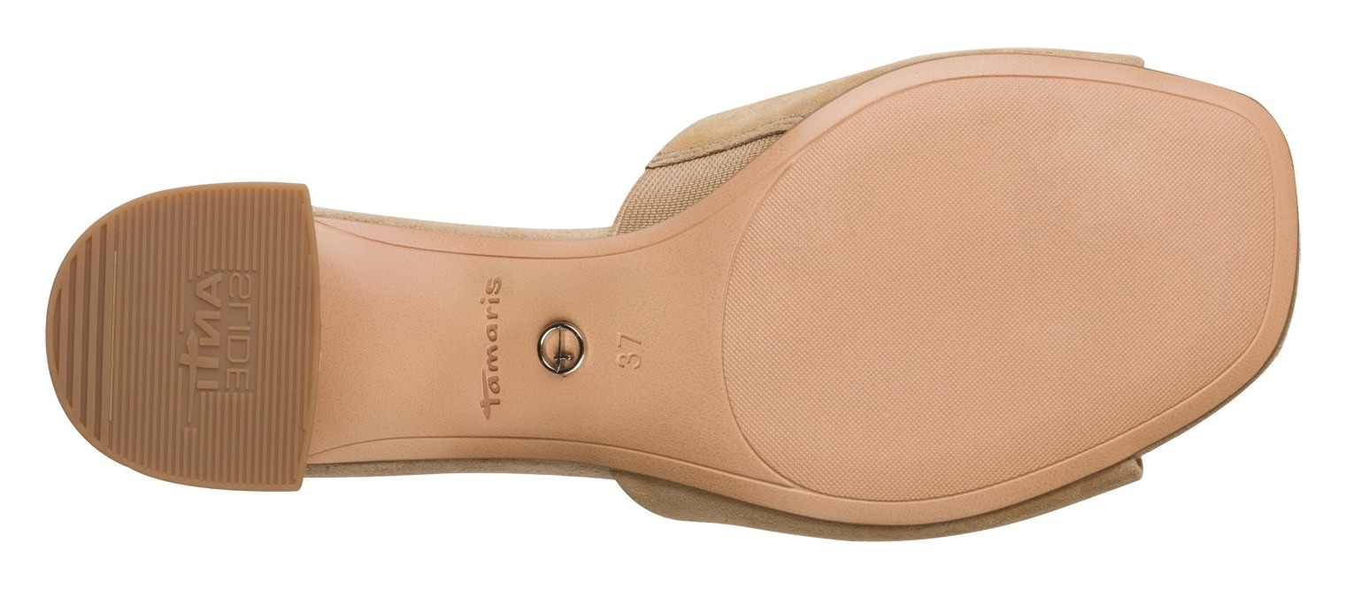 Tamaris Pantolette  Blockabsatz, Businessschuh, Abendschuh mit Touch it-Ausstattung