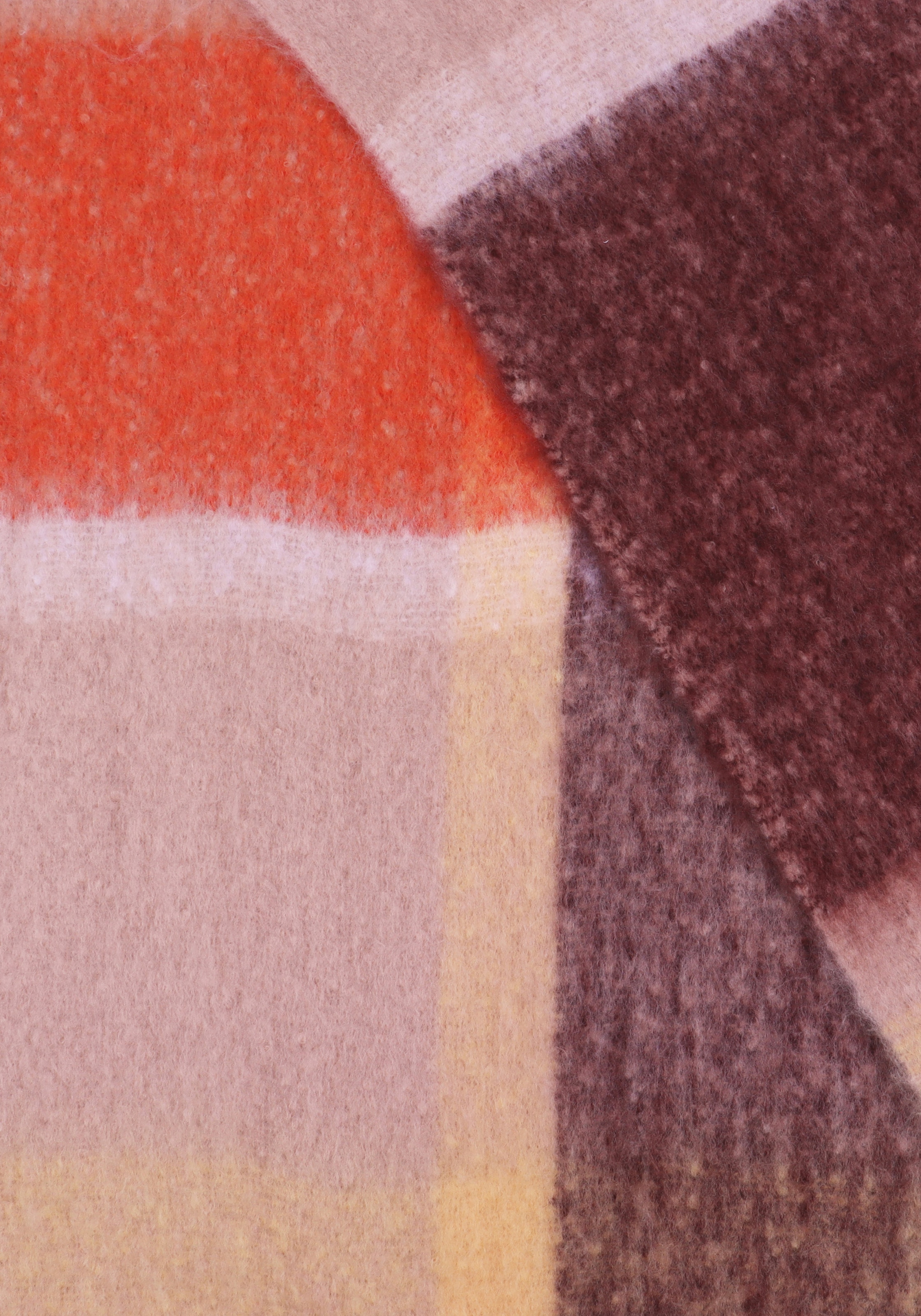 Capelli New York Modeschal, -er Packung, lange Fransen, Feinstrick, wärmend