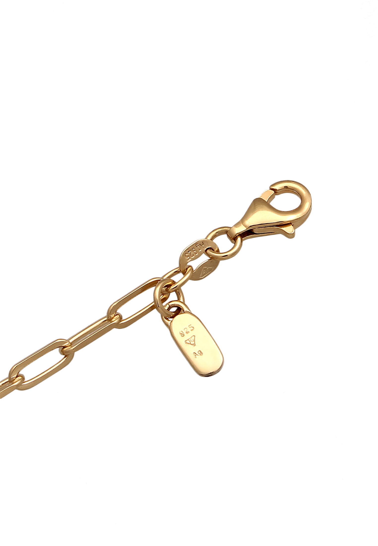 Elli Kette ohne Anhänger »Halskette Gliederkette Chain Optik 925 Sterling Silber«