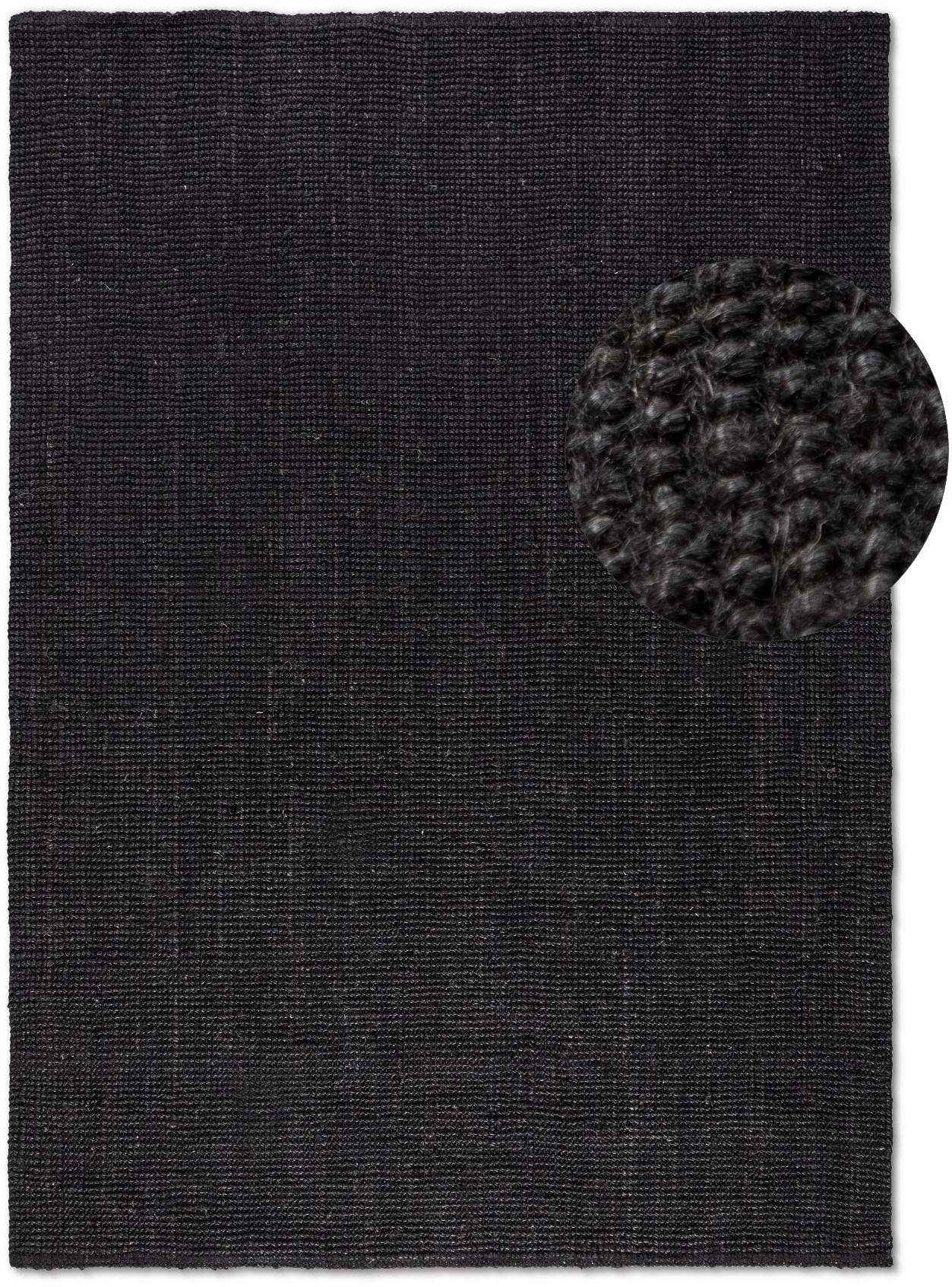 HANSE Home Teppich »Jaipur Juteteppich, als Läufer und in Rund«, rechteckig, 10 mm Höhe, 100% Naturfaser, Nachhaltig, Wohnzimmer, Esszimmer, Schlafzimmer, GRS