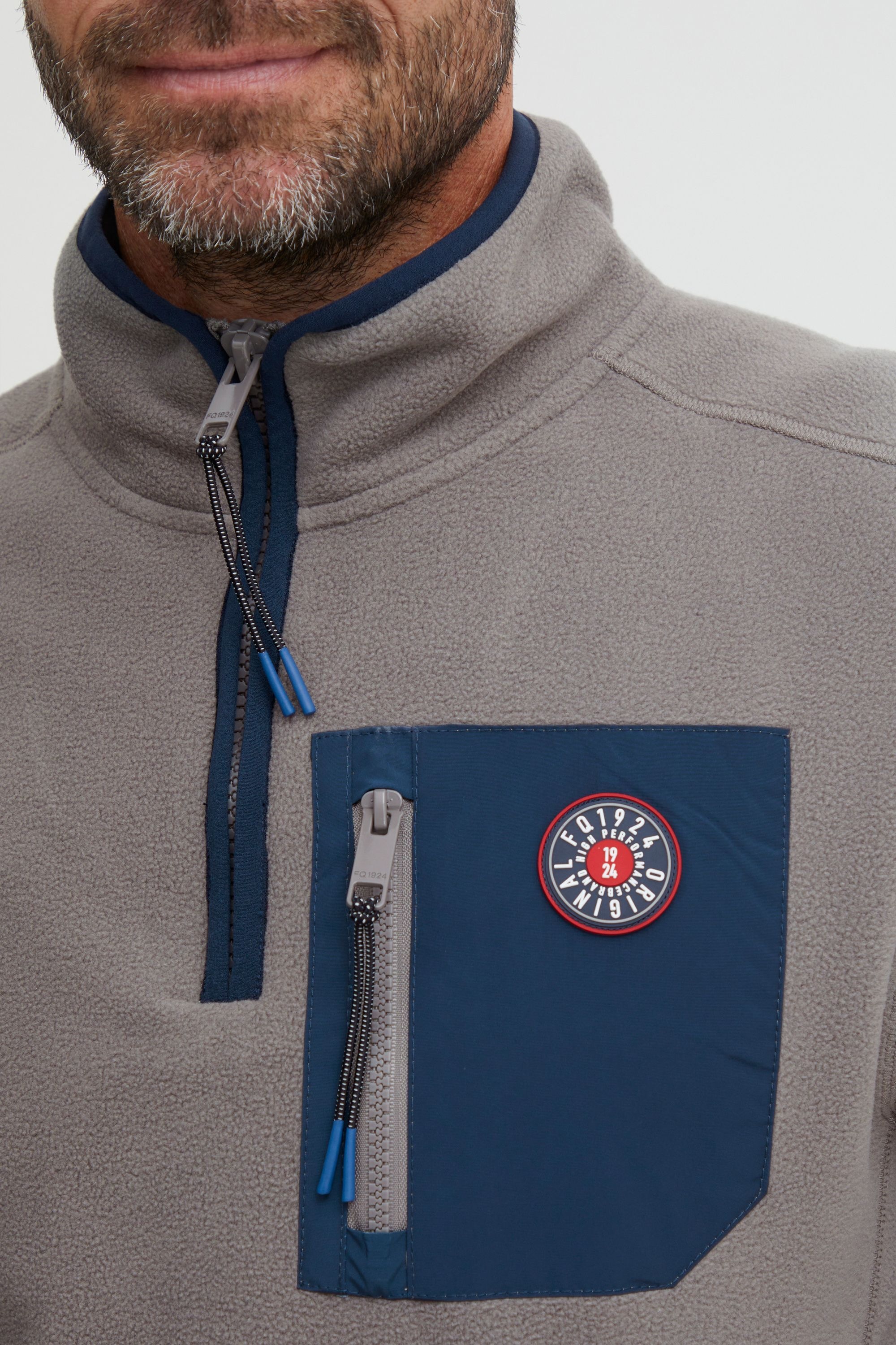 FQ1924 Strickfleece-Pullover »Fleecejacke FQLucas«