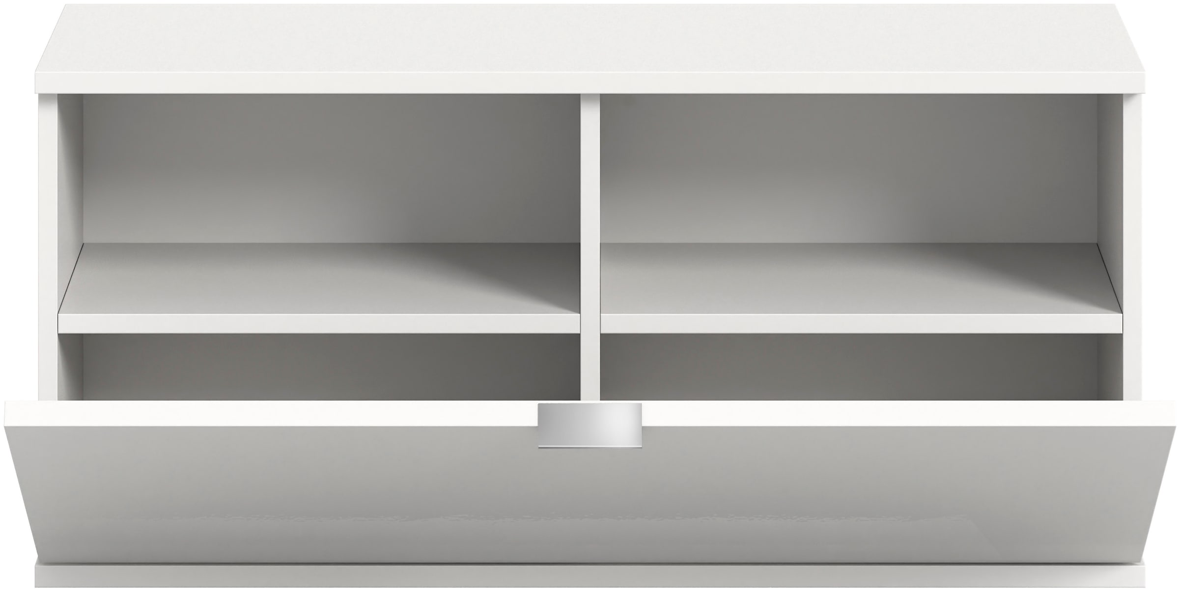 INOSIGN Sitzbank »Trondheim Sitzbank, Breite 92 cm,«, (1 St.), hochglanz, stehend/hängend montierbar,1 Klappe, Flur, Diele