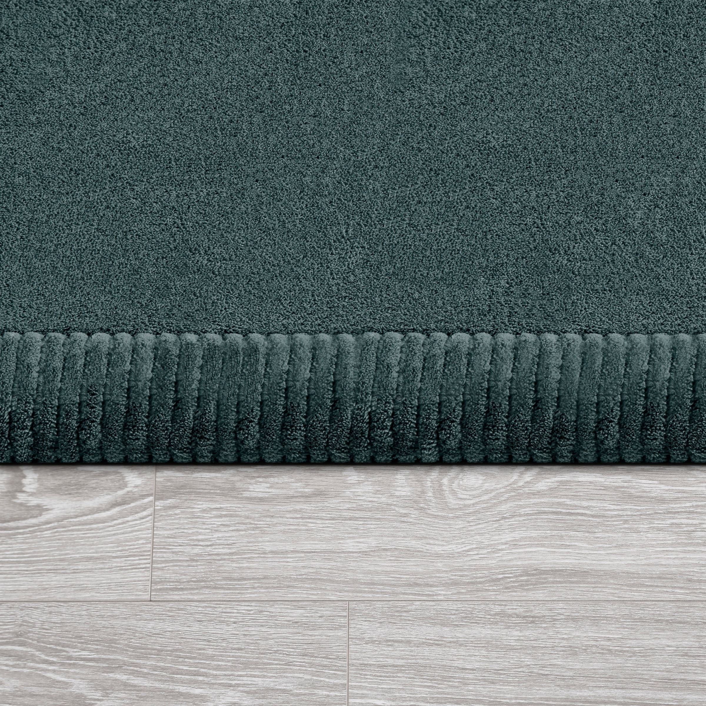 Paco Home Teppich »Tatami 475«, rechteckig, 24 mm Höhe, Kurzflor, Uni-Farben, mit Memory Foam, waschbar