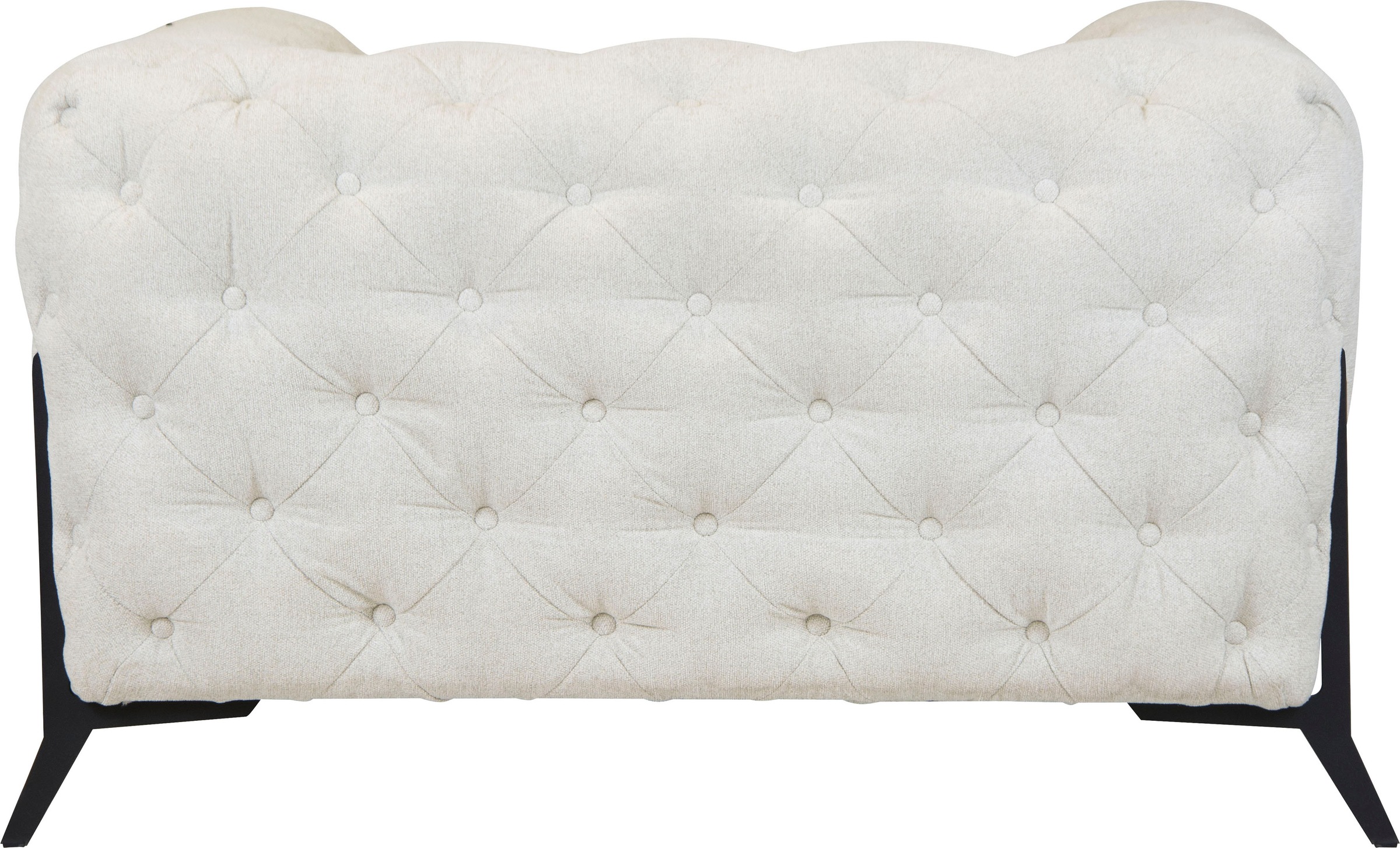 Leonique Chesterfield-Sessel »Amaury Sessel«, aufwändige Knopfheftung, moderne Chesterfield Optik, Fußfarbe wählbar