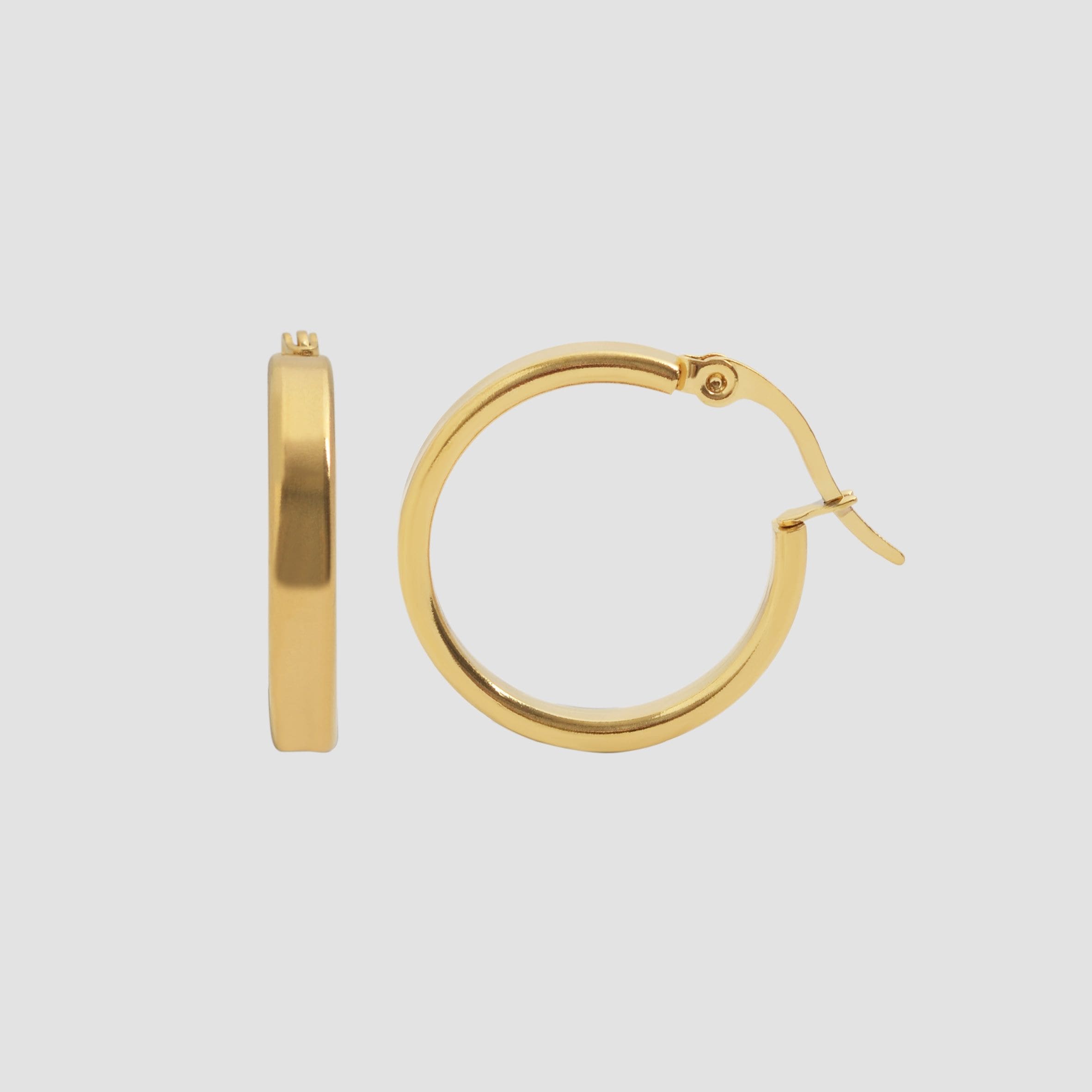 Adelia´s Paar Creolen »Damen Ohrringe ¿ Creole aus Edelstahl«